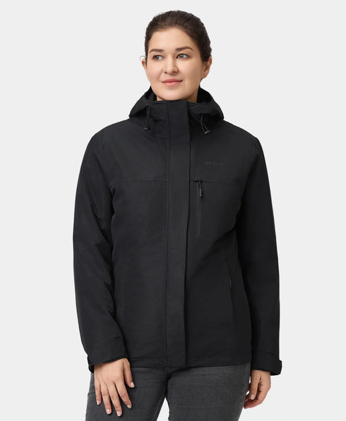 River Ridge Women's 3-in-1 Heated Jacket with Down Liner ,view 1