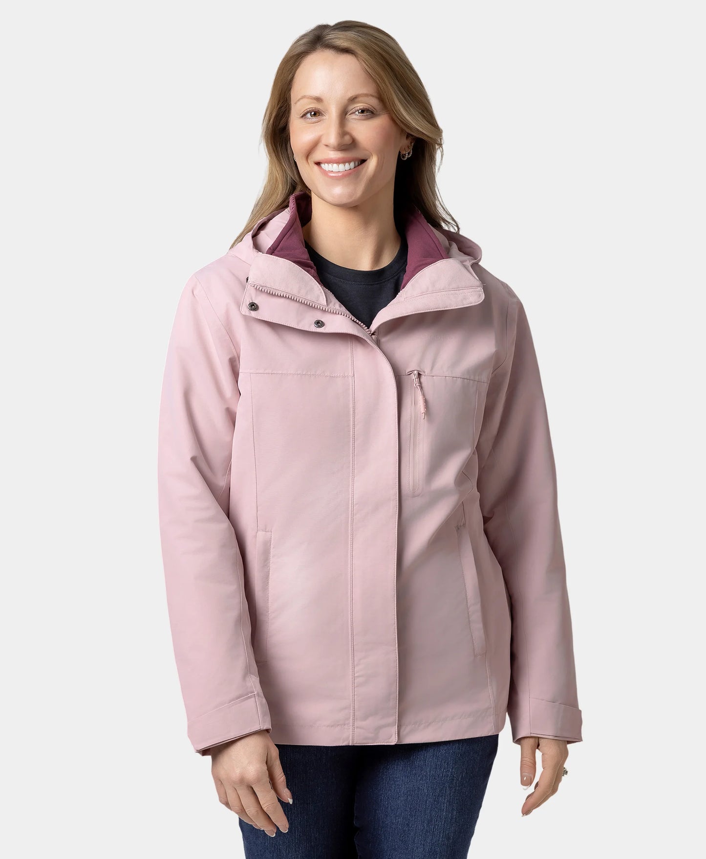 River Ridge Women's 3-in-1 Heated Jacket - Pink