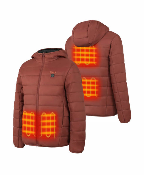 Kids' 4-Zone Heated Lightweight Puffer Jacket ,view 2