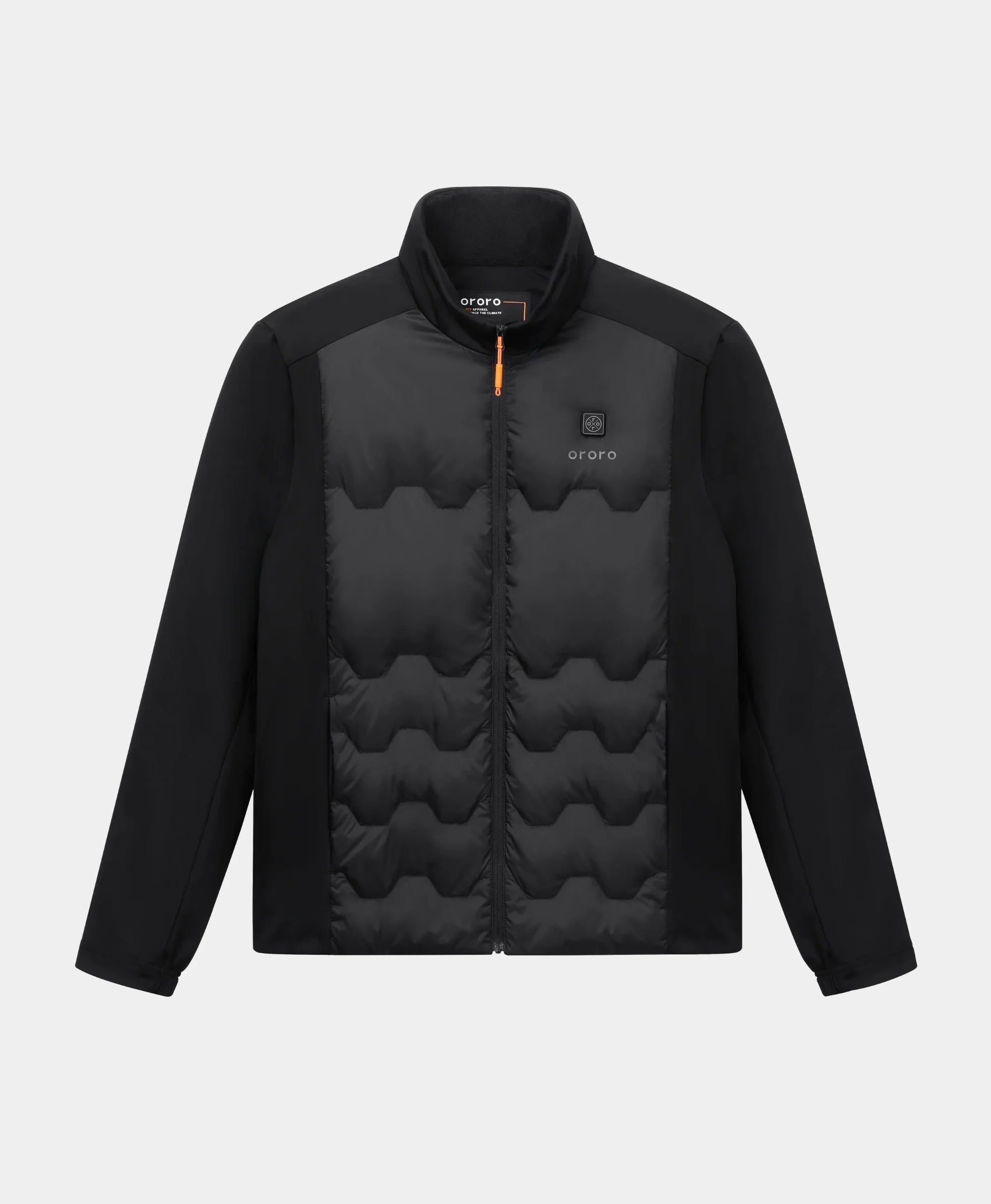 Men's Verbier 4-Zone Heated Down Jacket - Black