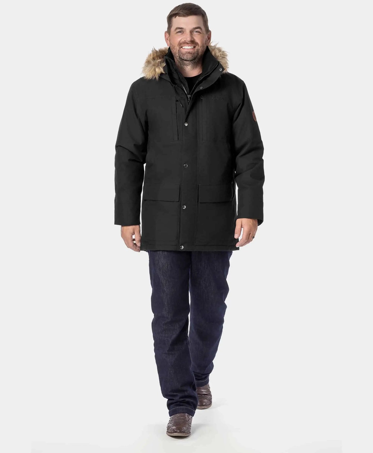 Gstaad Men's 4-Zone Heated Parka Jacket