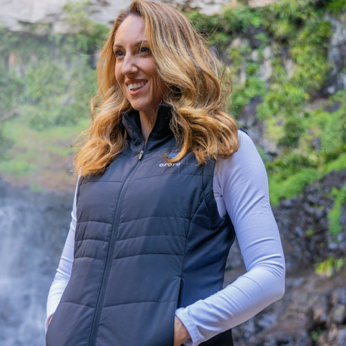 Turnberry Women's Heated Golf Jacket with Zip-off Sleeves