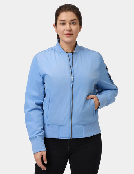 Cityscape Women s Heated Bomber Jacket