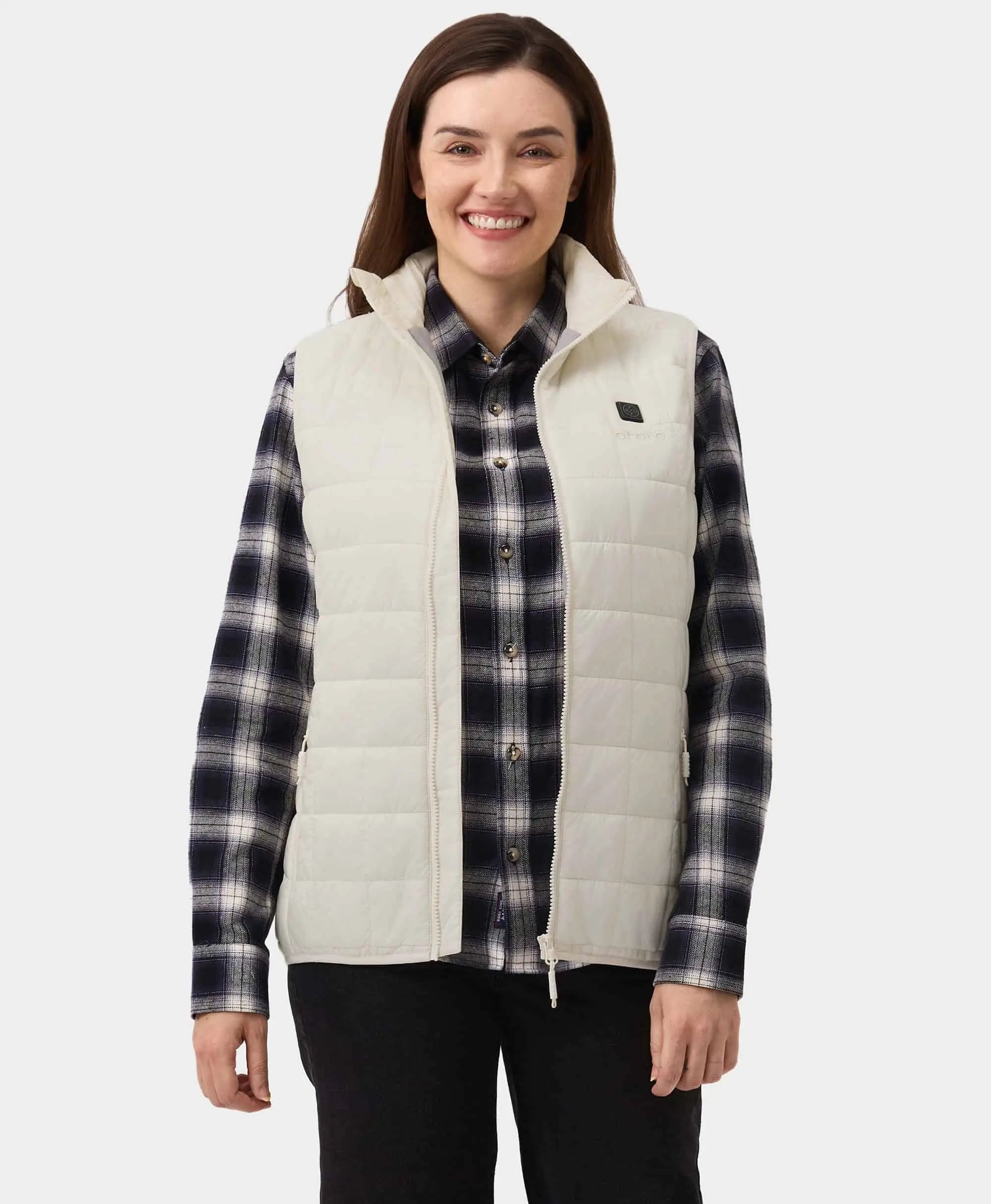 Prism Women's 4-Zone Heated Quilted Vest, Thumbnail 8