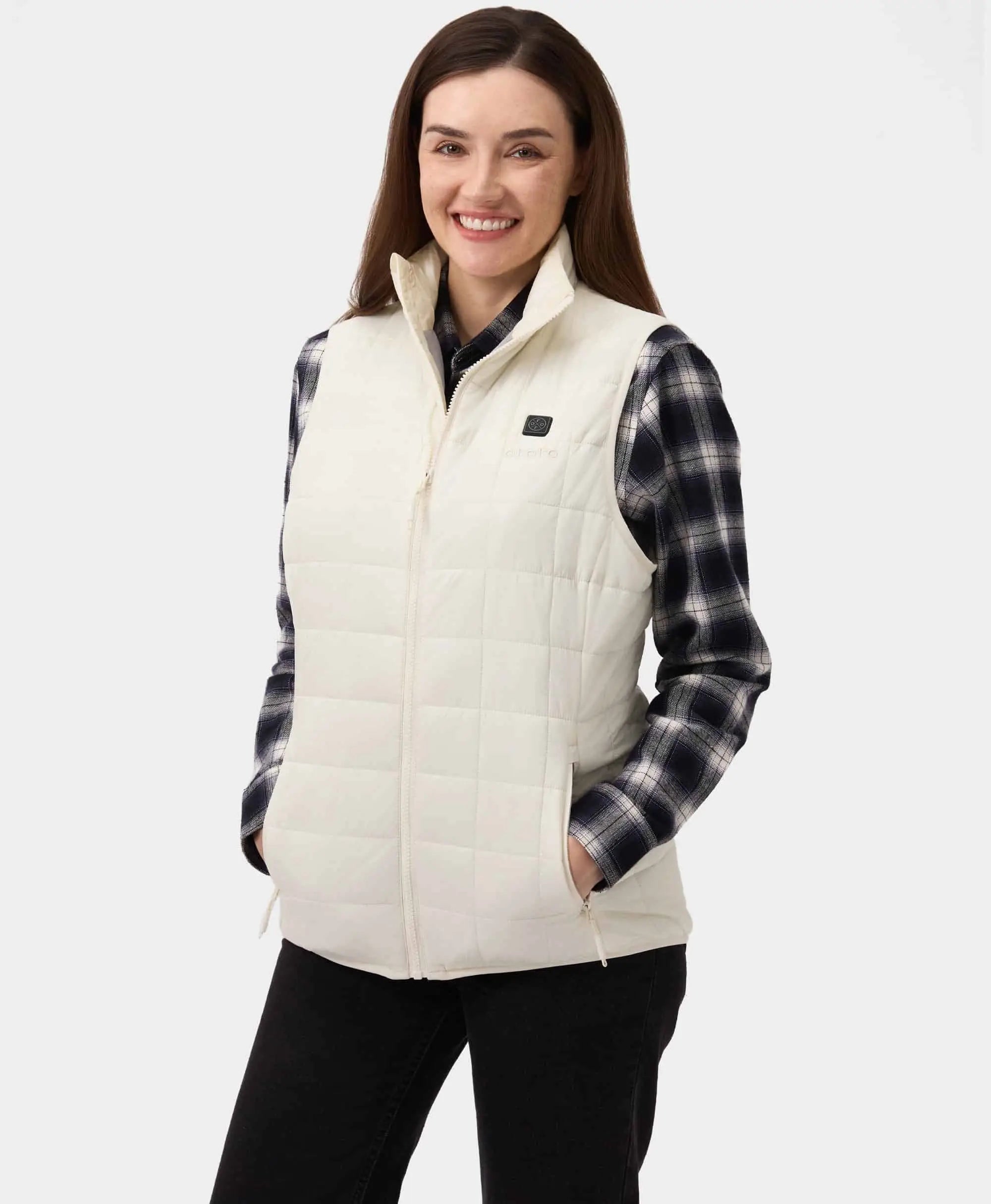 Prism Women's 4-Zone Heated Quilted Vest, Thumbnail 10