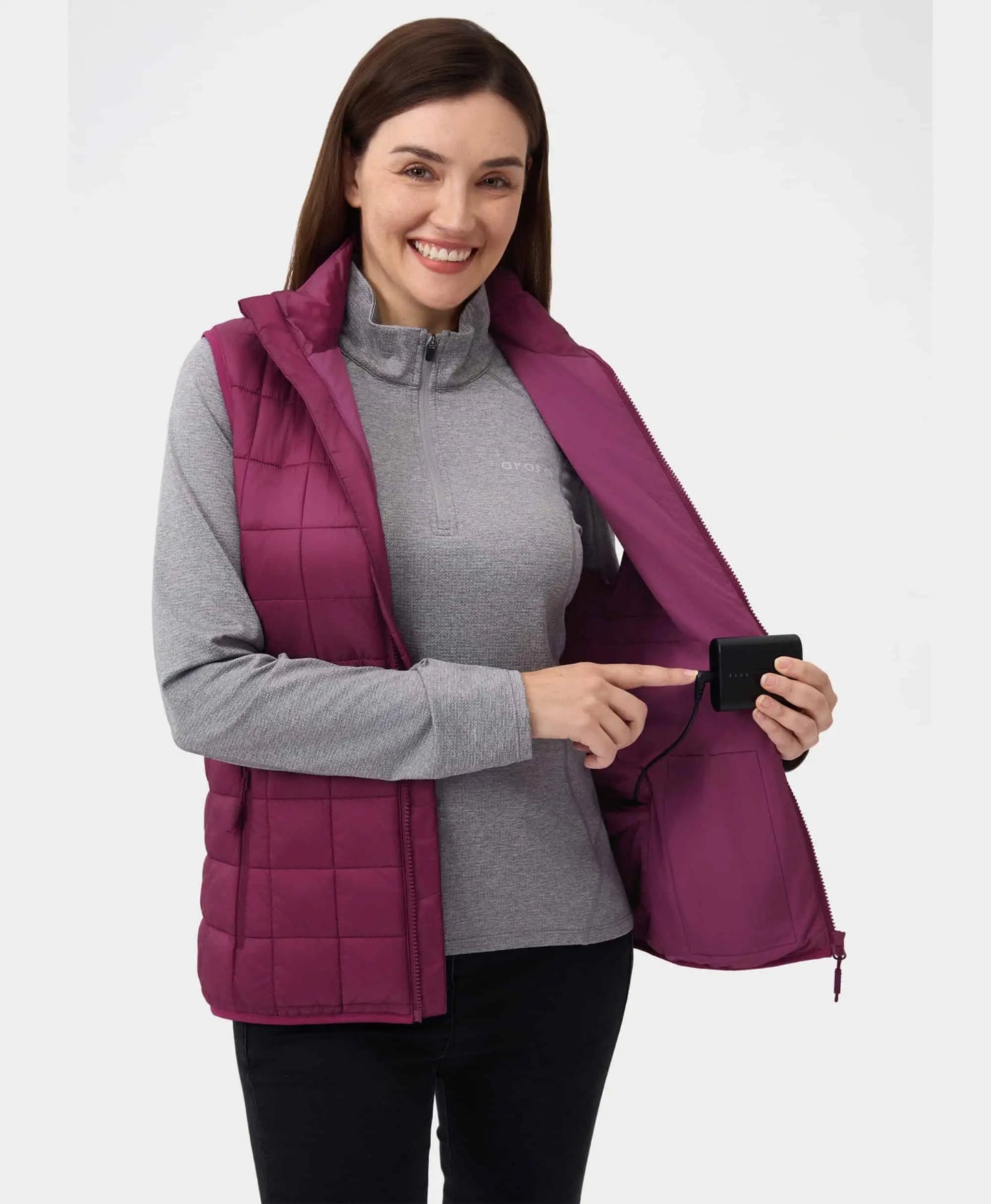 Prism Women's 4-Zone Quilted Heated Vest