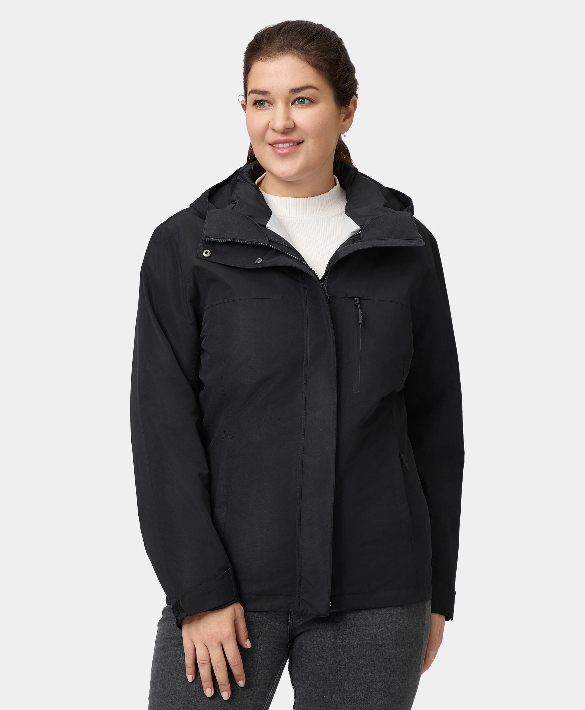 River Ridge Women's 3-in-1 Heated Jacket with Down Liner, Thumbnail 44