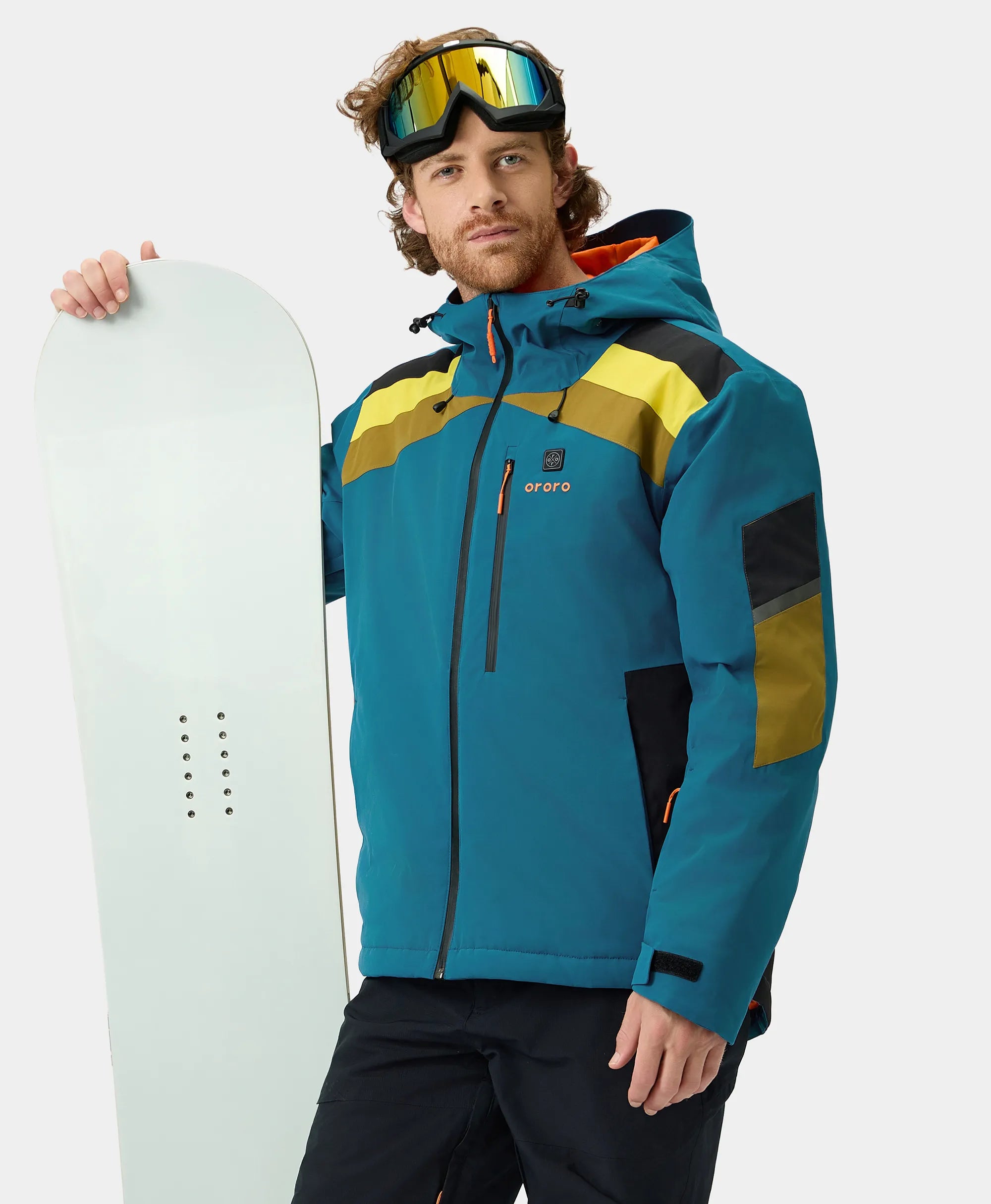 Final Sale - St. Moritz Men's Heated Snow Jacket, Thumbnail 17