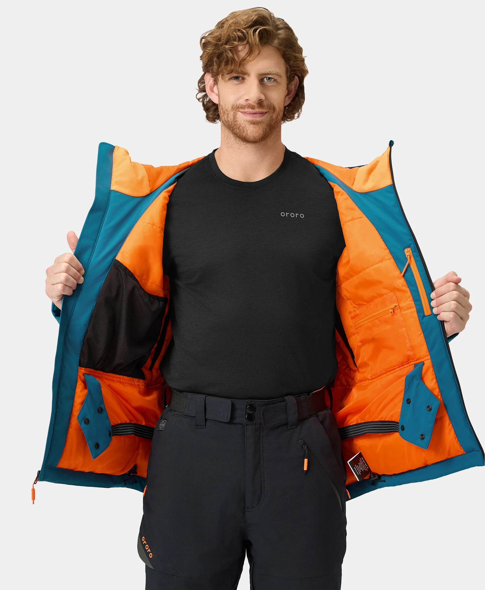 Final Sale - St. Moritz Men's Heated Snow Jacket, Thumbnail 23