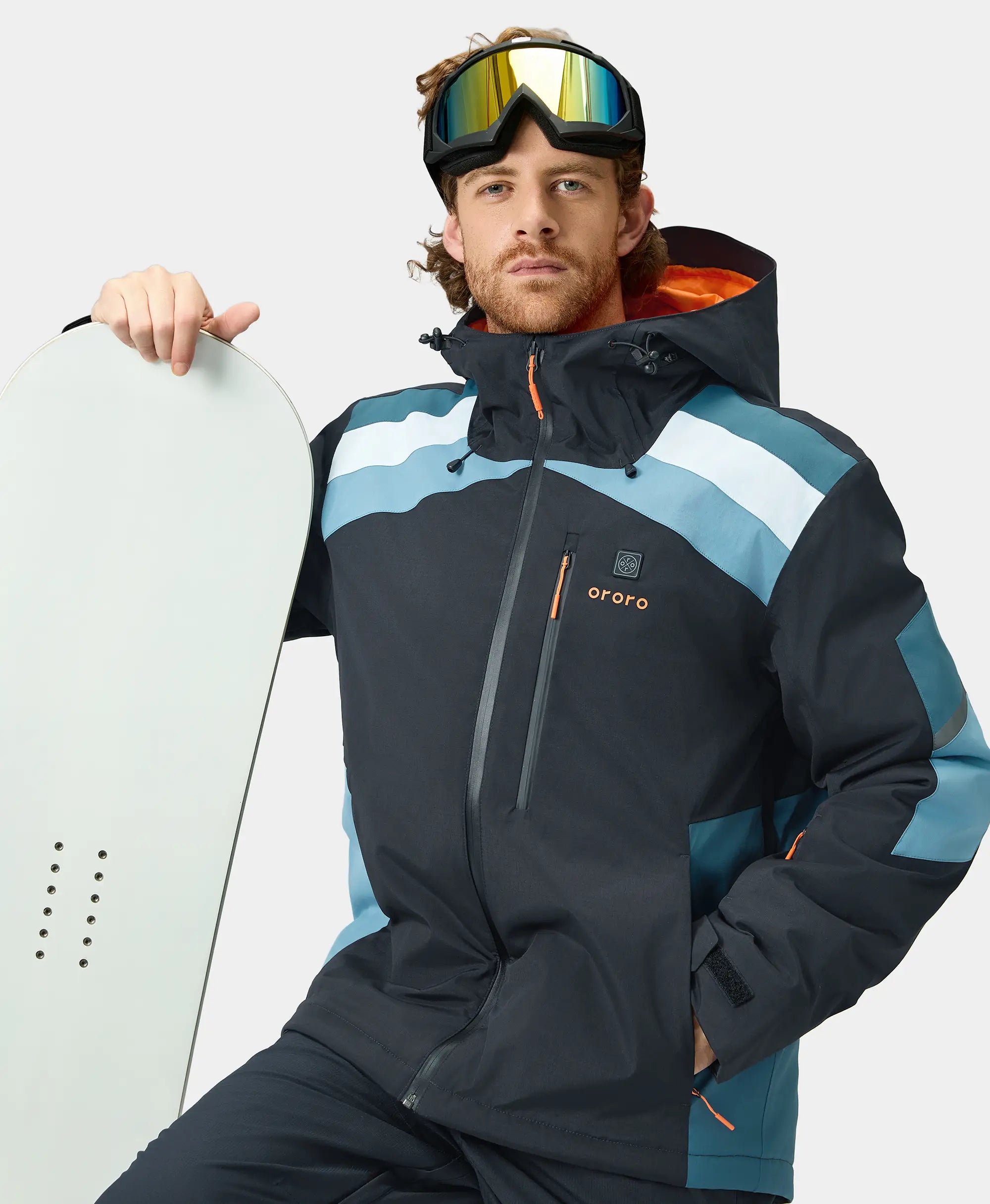 Final Sale - St. Moritz Men's Heated Snow Jacket, Thumbnail 5