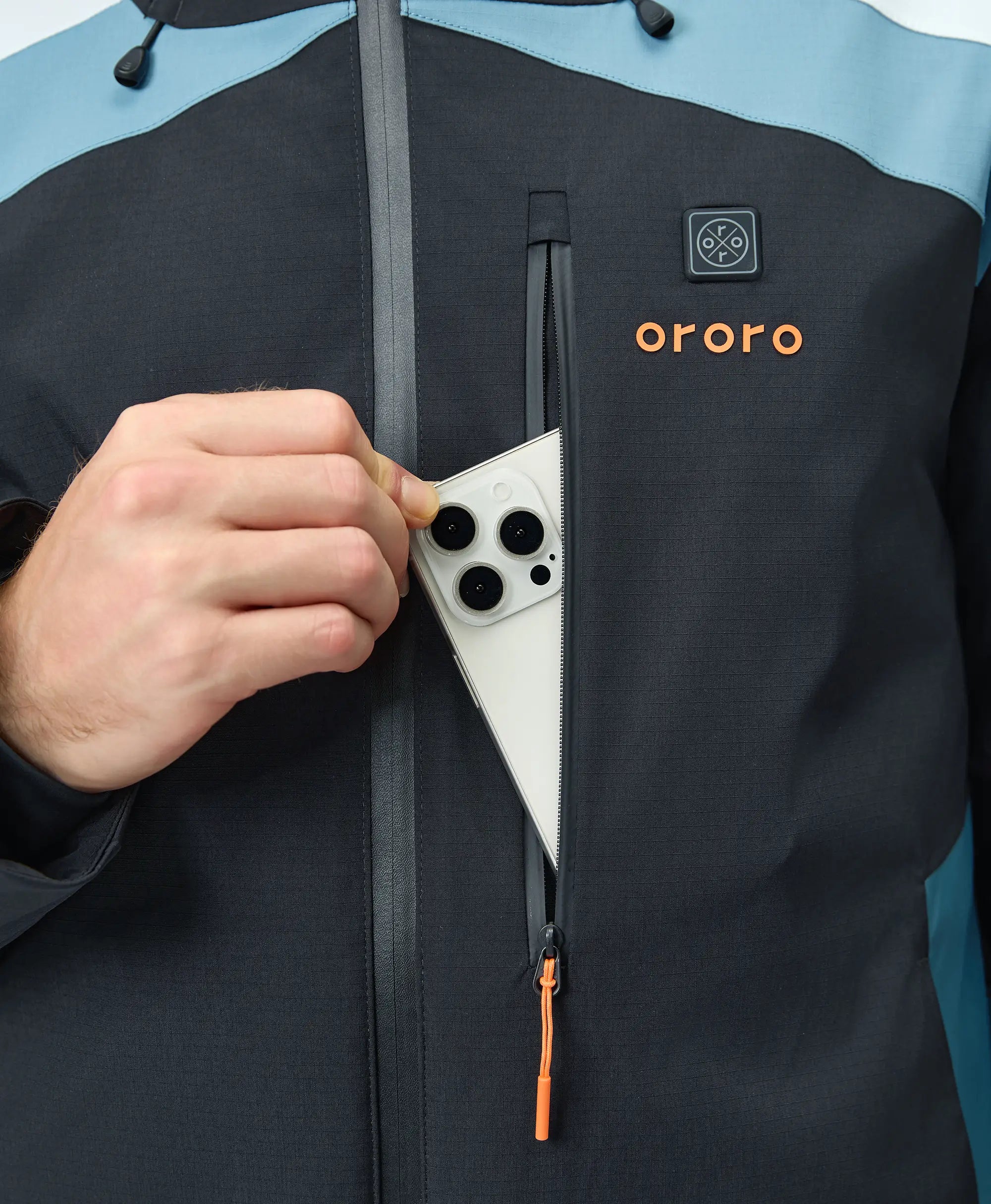 Final Sale - St. Moritz Men's Heated Snow Jacket, Thumbnail 13