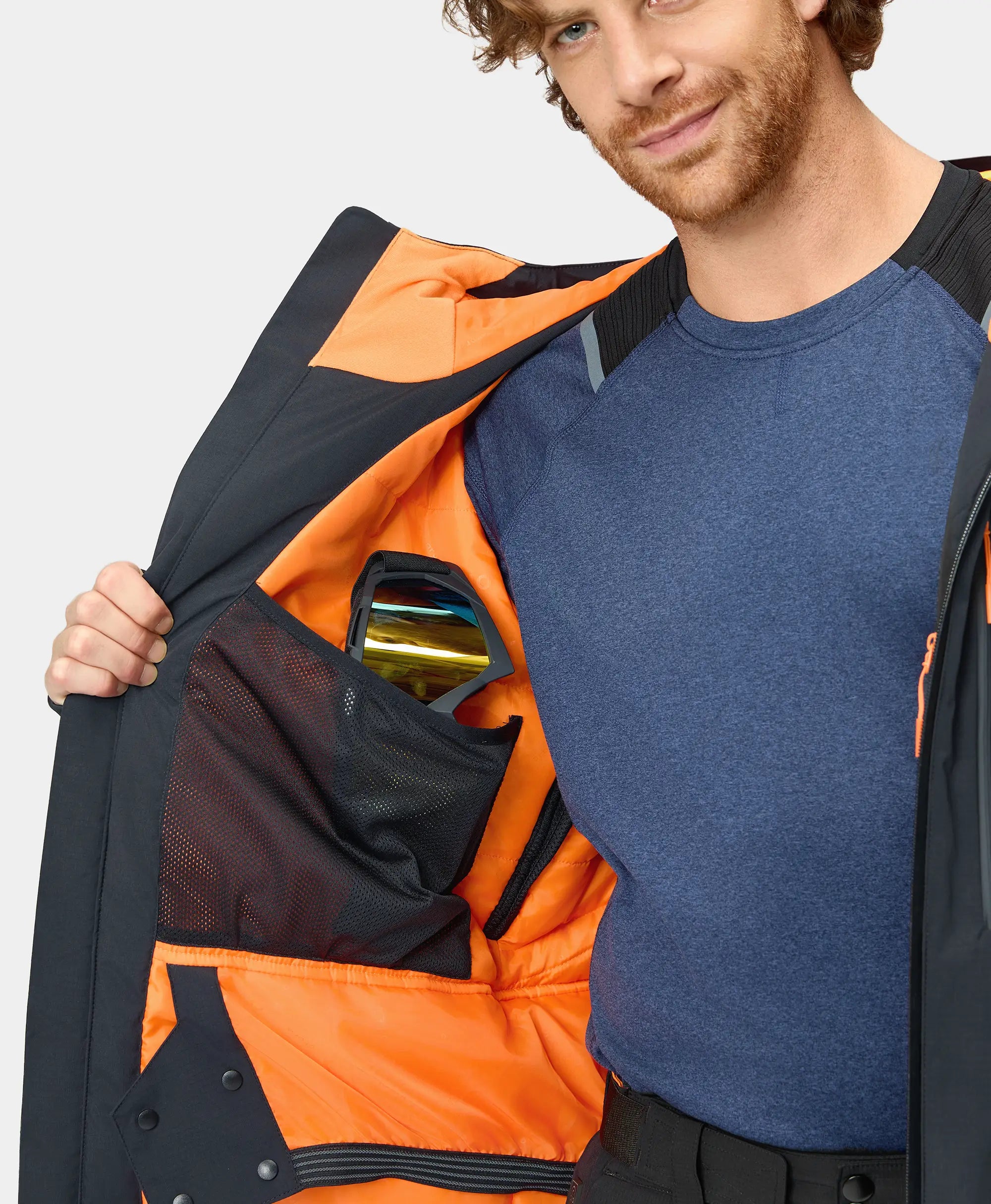 Final Sale - St. Moritz Men's Heated Snow Jacket, Thumbnail 10