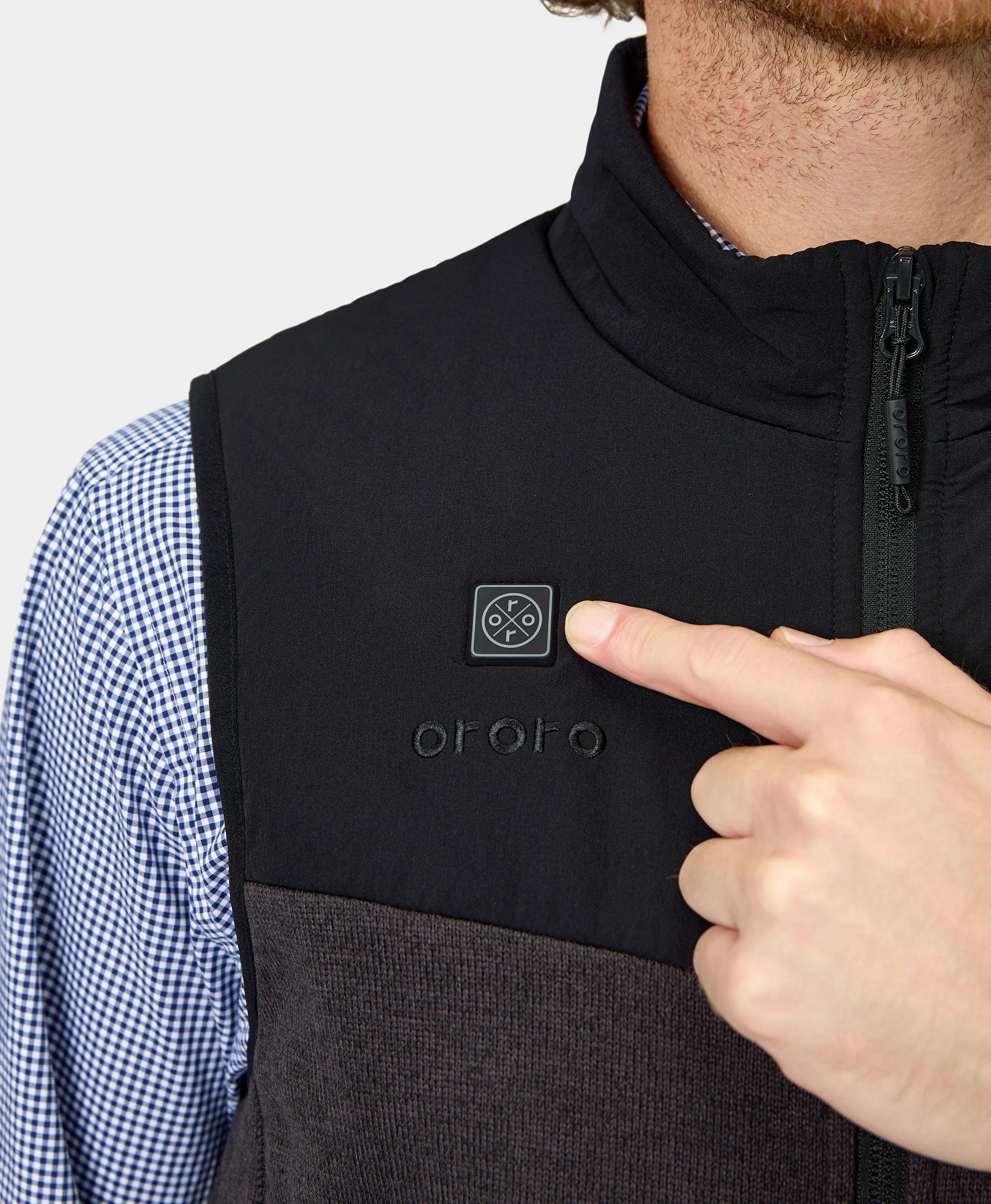 (Open-box) Augusta Men's Heated Sweater Fleece Vest, Thumbnail 21