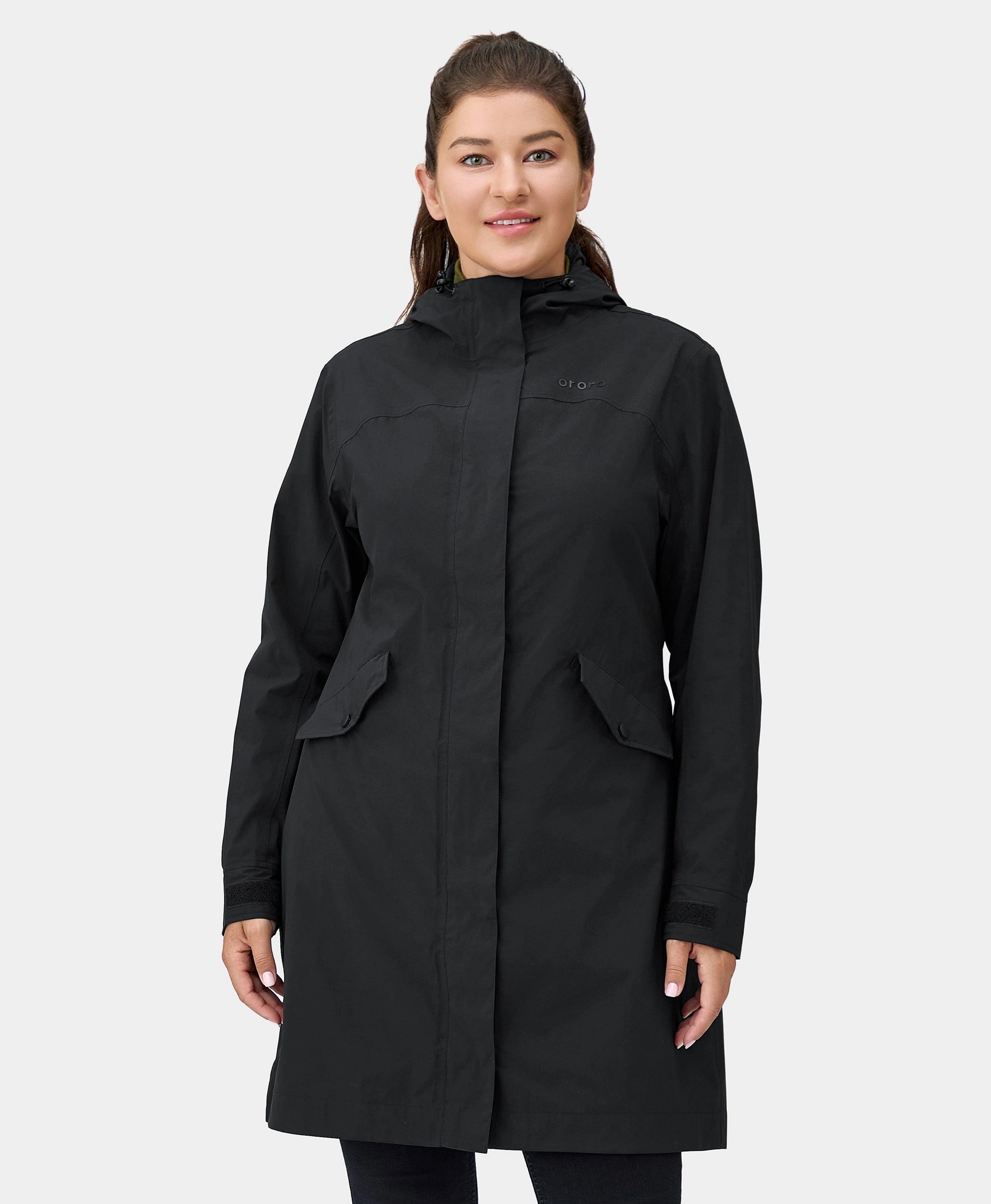 Final Sale - Downtown Women's Heated Rain Trench, Thumbnail 26