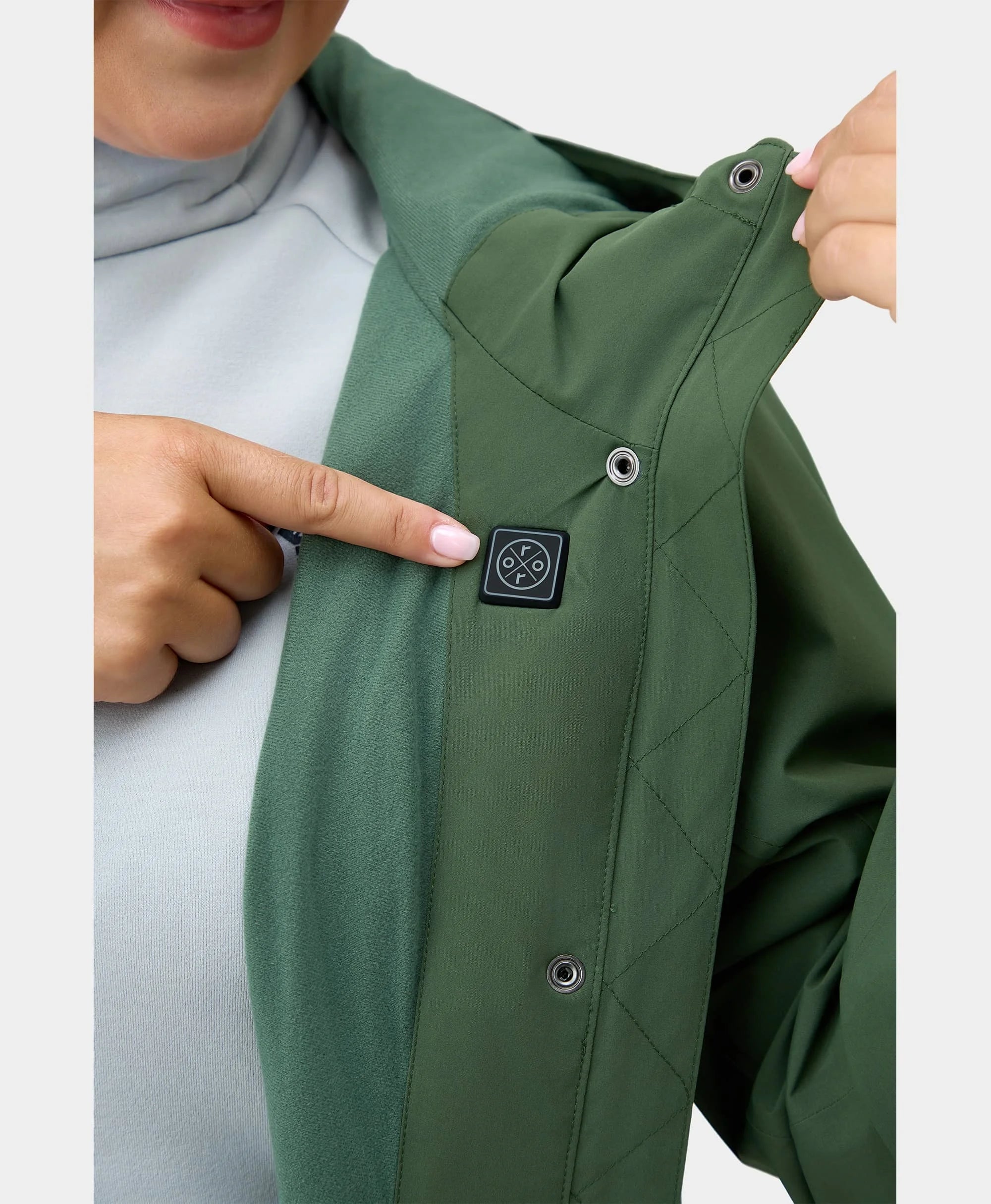 Final Sale - Downtown Women's Heated Rain Trench, Thumbnail 14