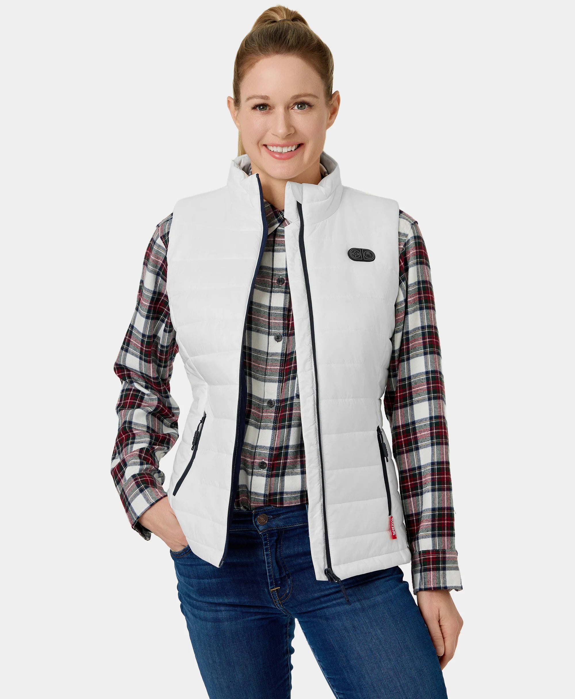 SureWarm® Women's 7-Zone Dual Control Classic Heated Vest, Thumbnail 14
