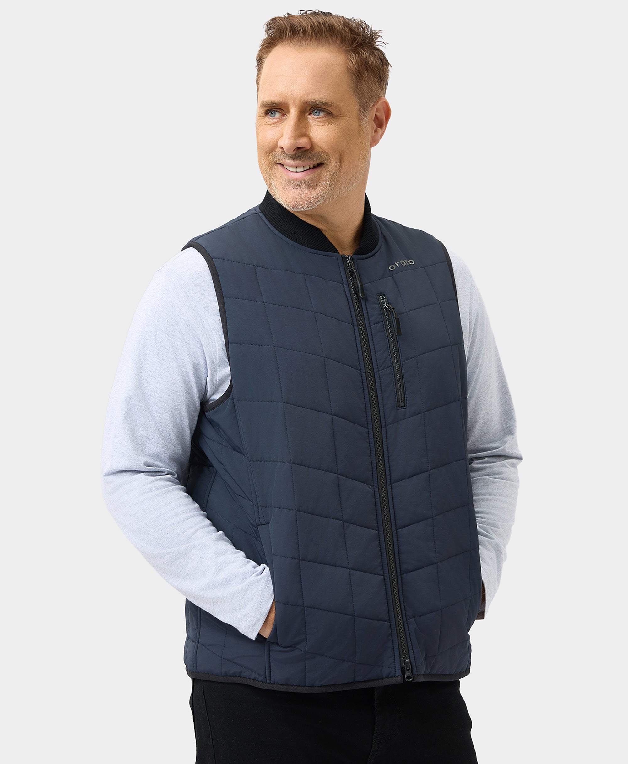Scranton Men's 5-Zone Insulated Heated Bomber Vest, Thumbnail 8