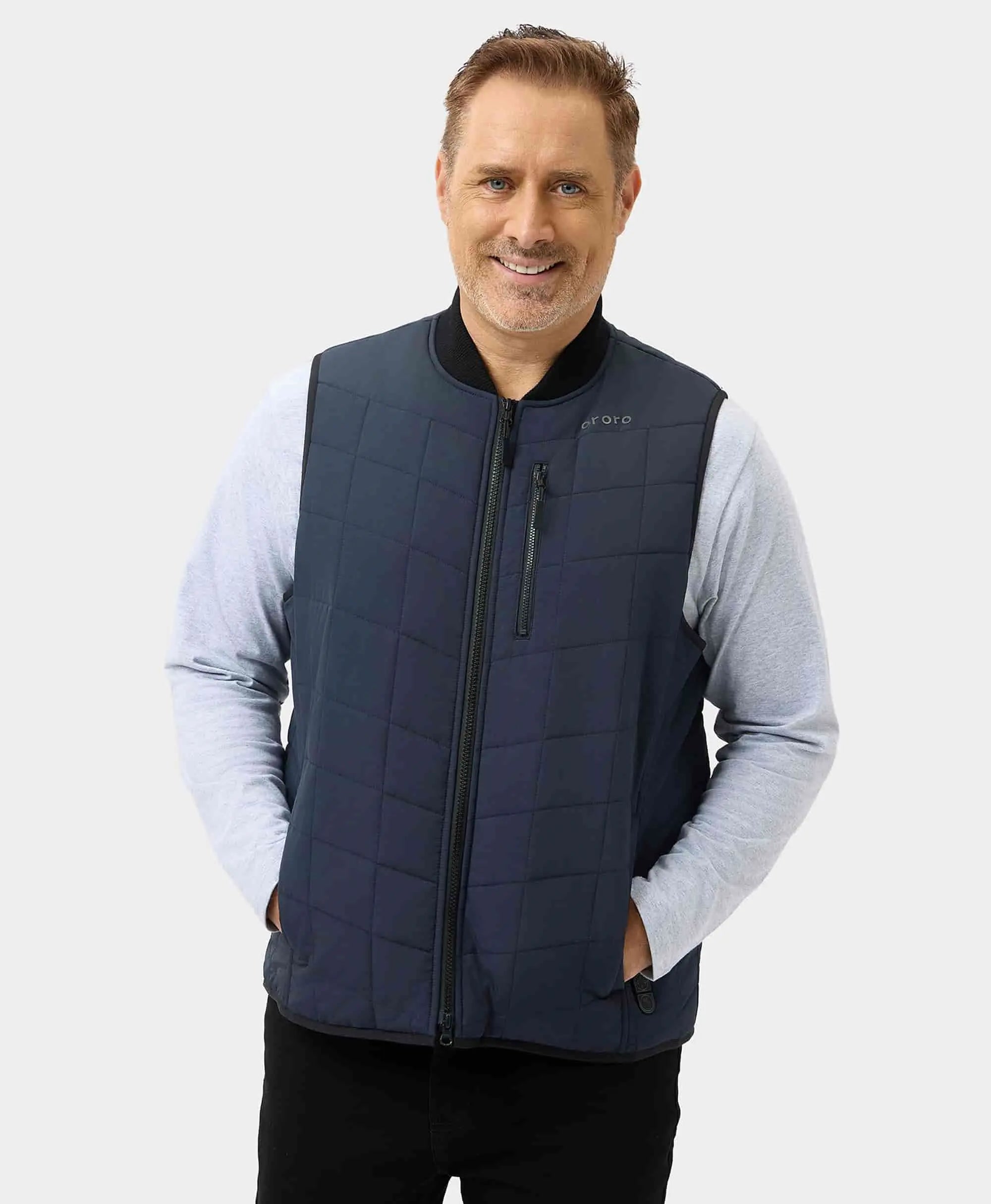 Scranton Men's 5-Zone Insulated Heated Bomber Vest, Thumbnail 7