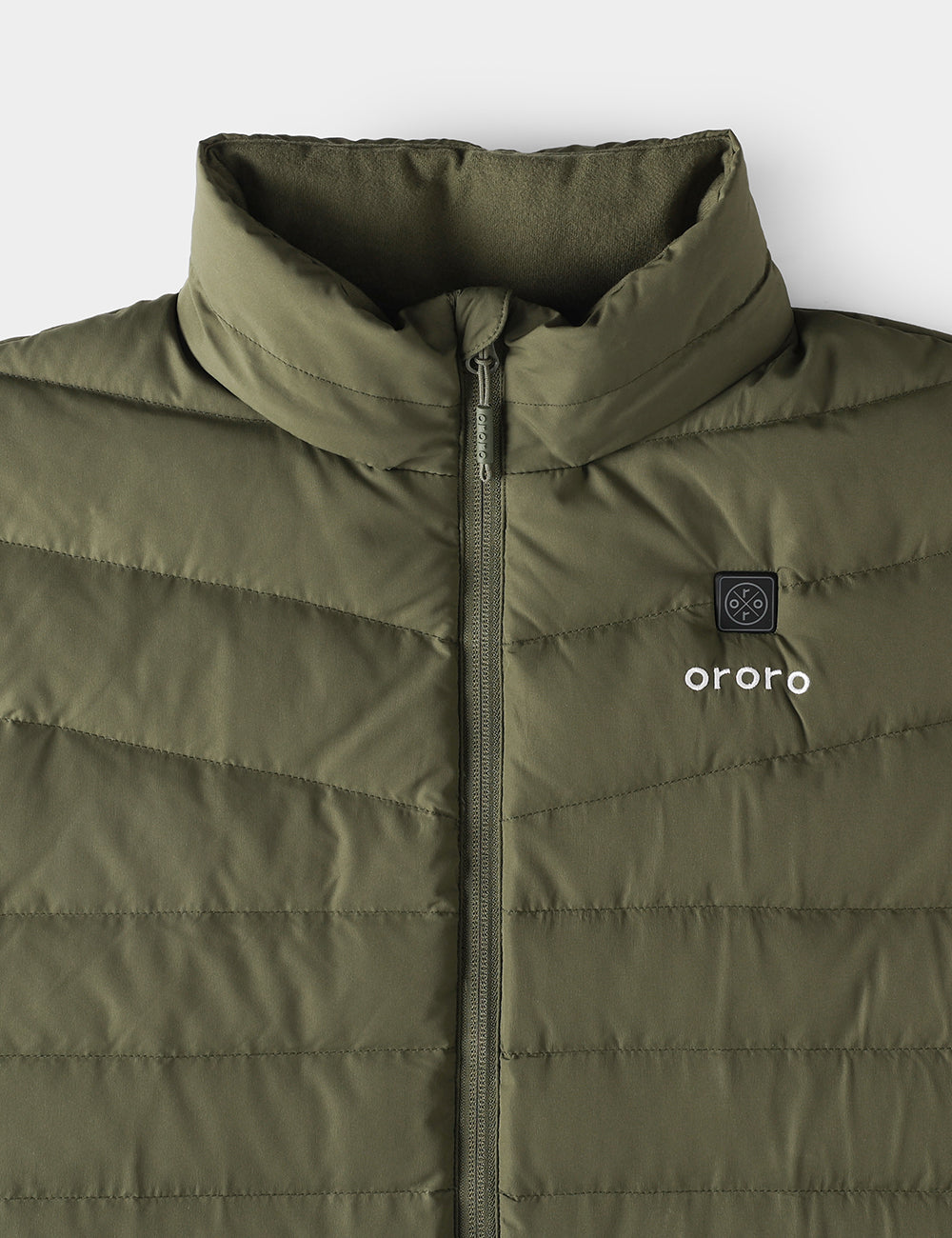 Men's Heated Lightweight Down Vest - All Colors, Thumbnail 23