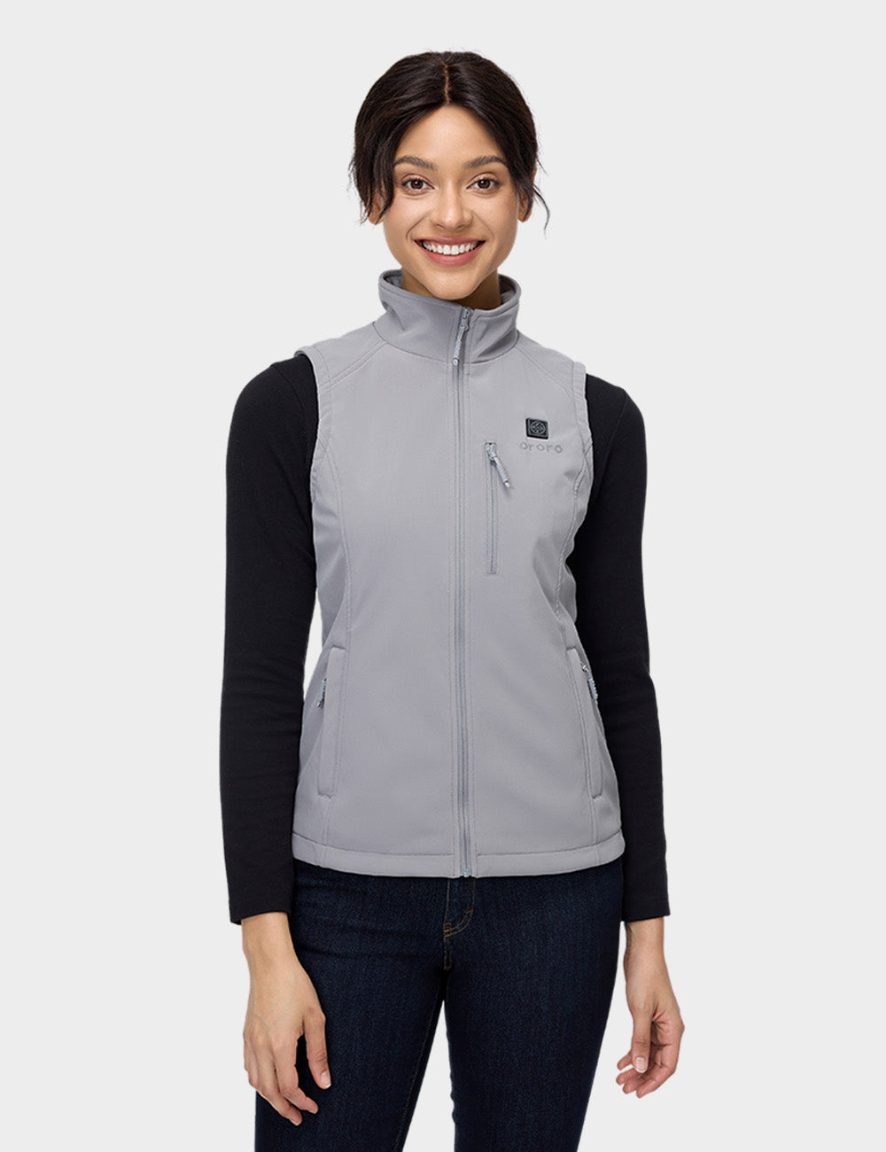 Women's Heated Softshell Vest, Thumbnail 12