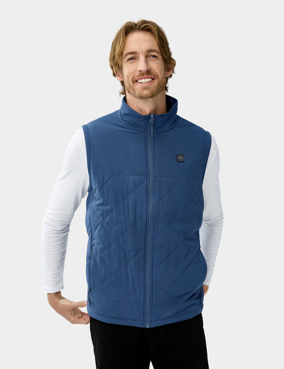 Men's Heated Quilted Vest - New Colors