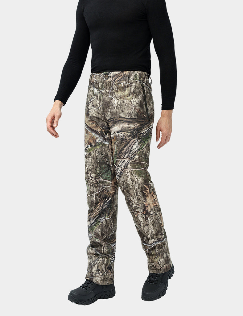 Men's Heated Hunting Pants - Camouflage, Mossy Oak Country DNA