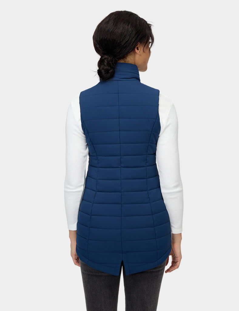Tribeca Women's Heated Long Puffer Vest