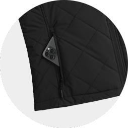 Feature Details Image Zipper Pockets