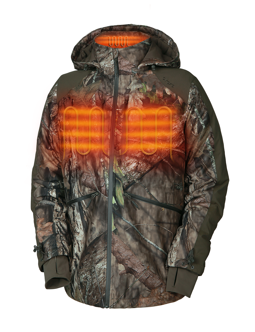 Battery heated camo jacket best sale