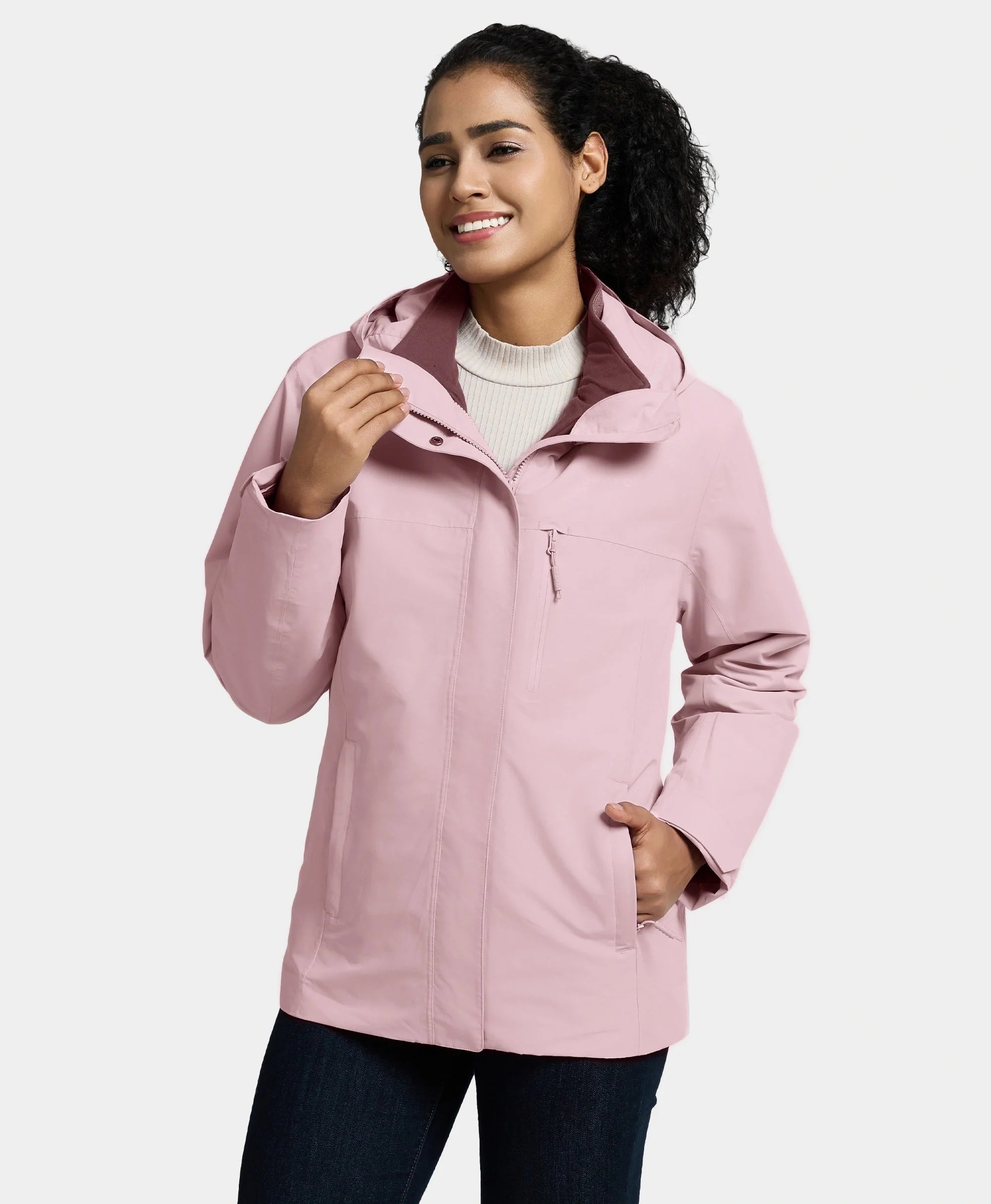 River Ridge Women's  3-in-1 Heated Jacket with Fleece Liner, Thumbnail 14