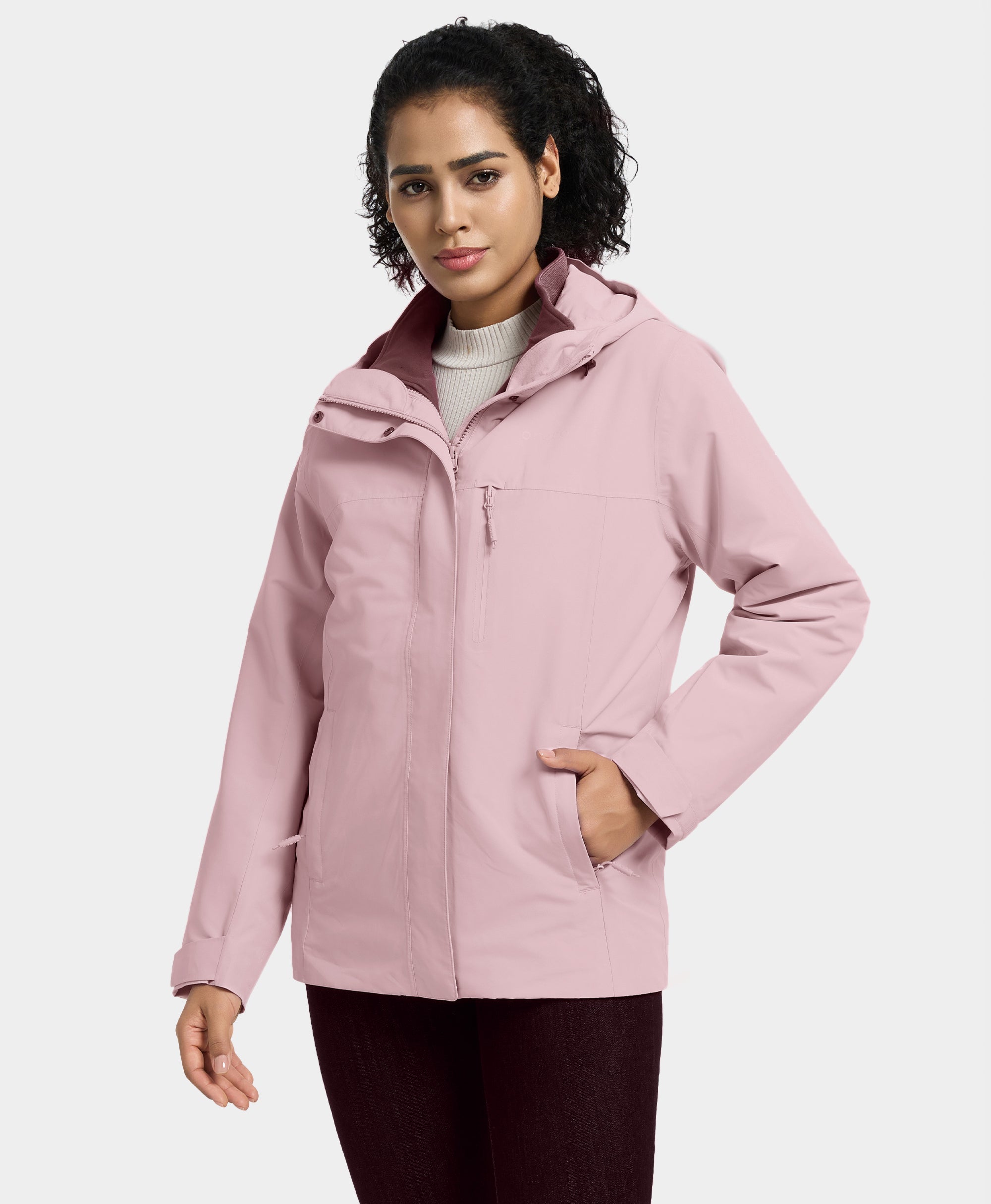 River Ridge Women's  3-in-1 Heated Jacket with Fleece Liner, Thumbnail 13