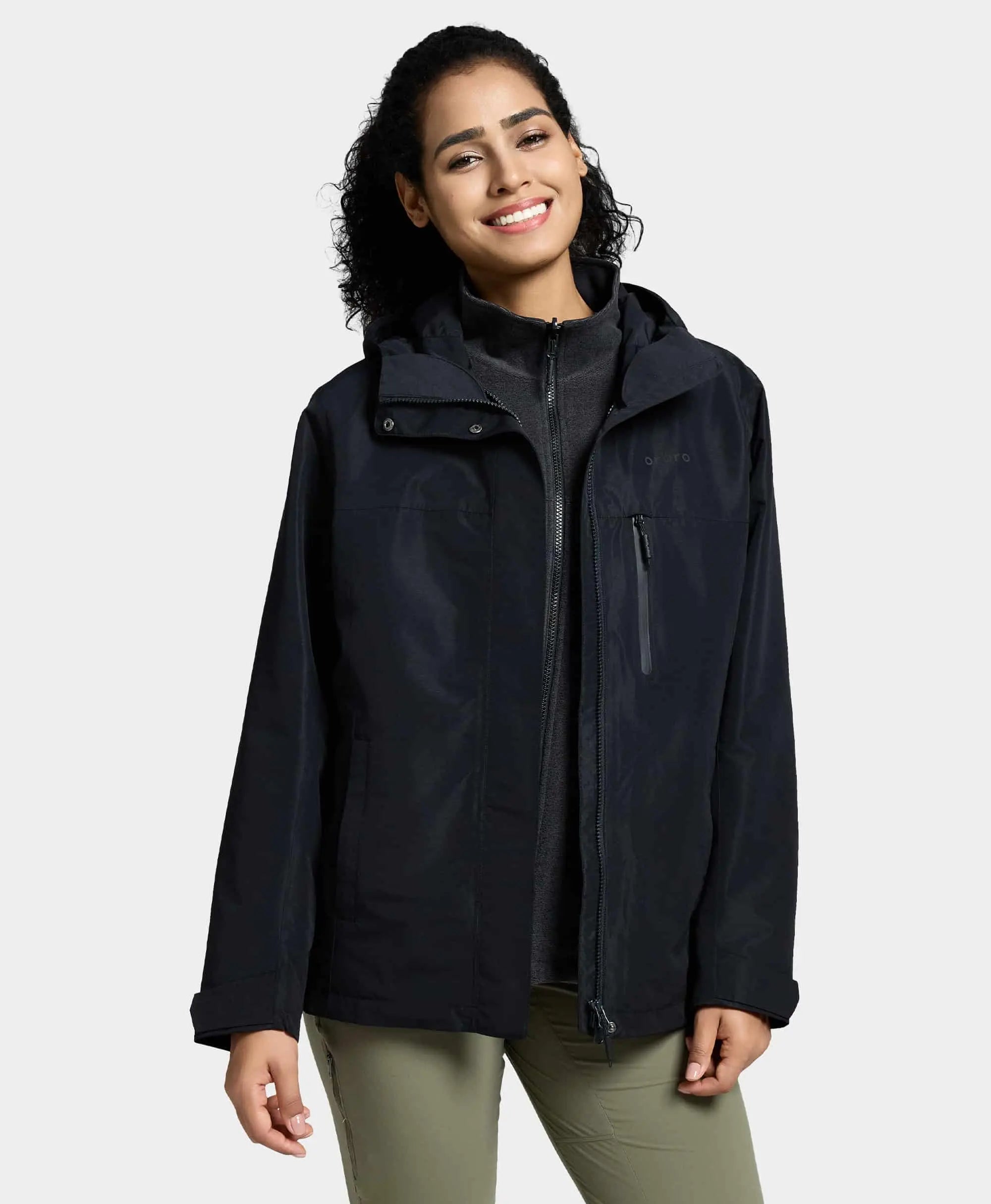 River Ridge Women's  3-in-1 Heated Jacket with Fleece Liner, Thumbnail 22