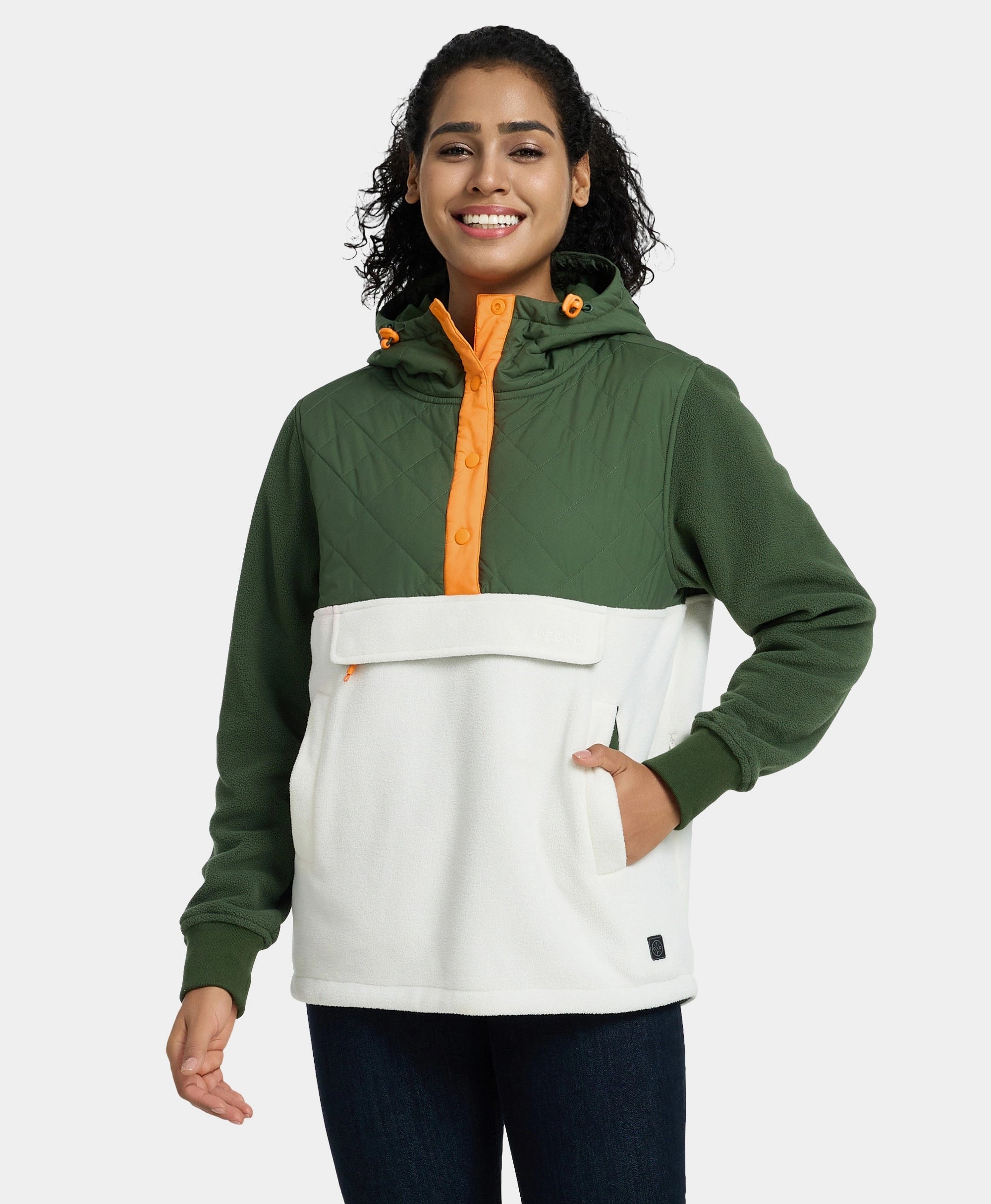 Daybreak Women's Colorblock Heated Anorak, Thumbnail 6