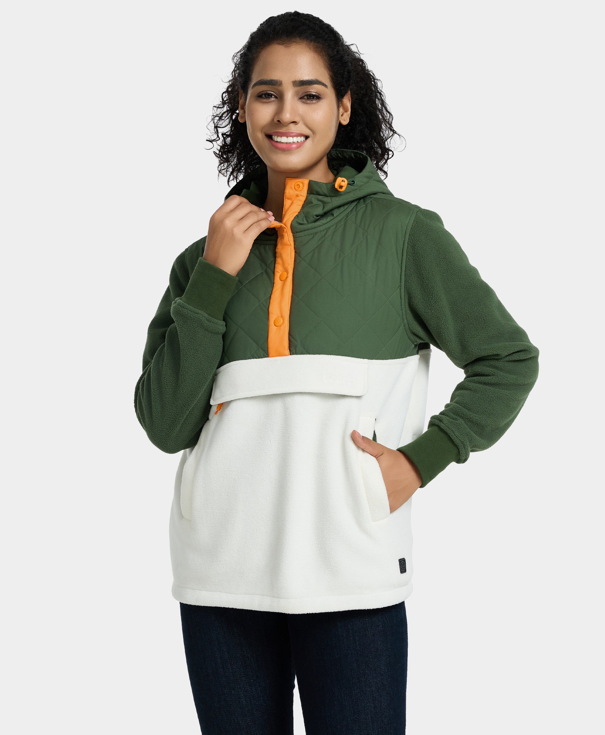 Daybreak Women's Colorblock Heated Anorak, Thumbnail 7