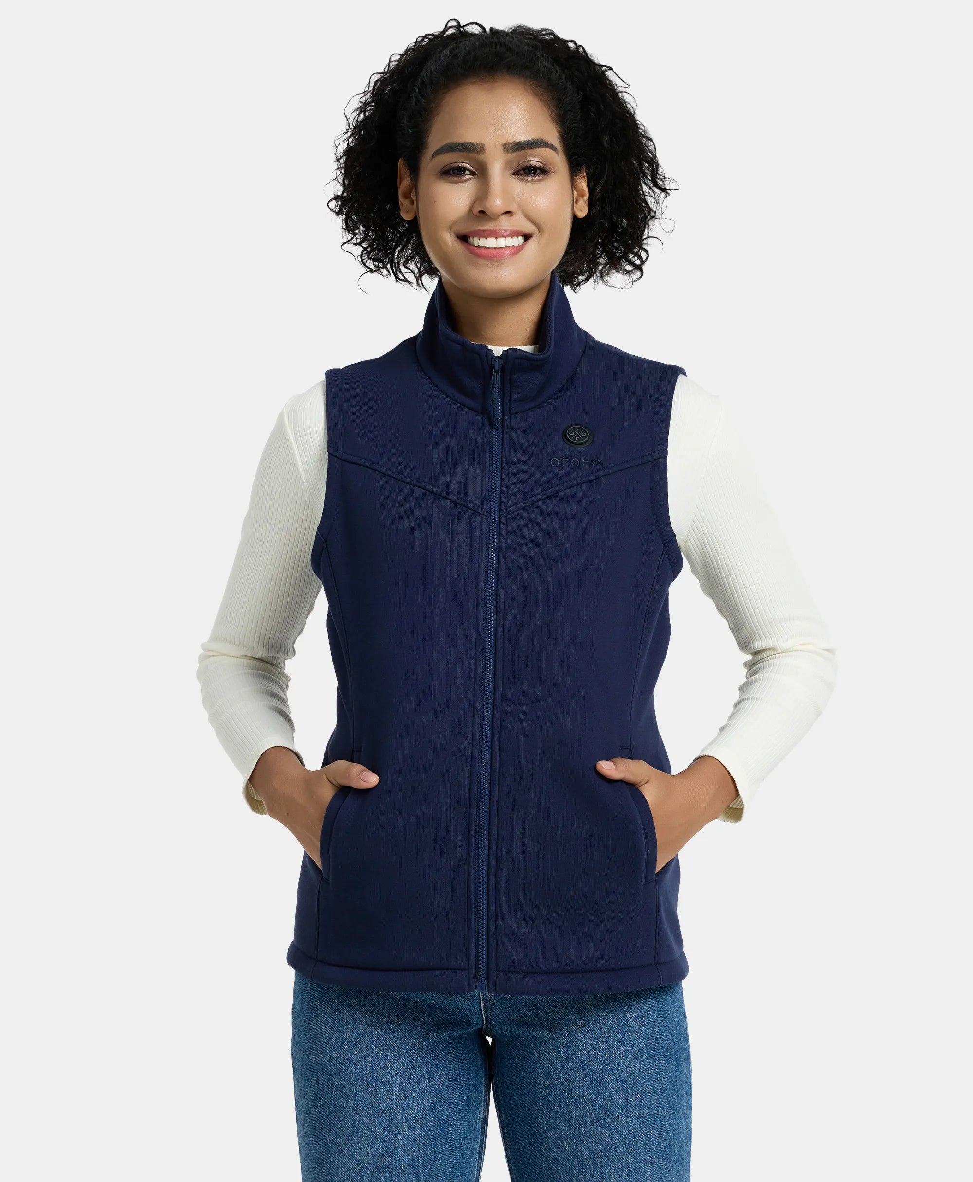 Final Sale - Women's Heated Fleece Vest, Thumbnail 28