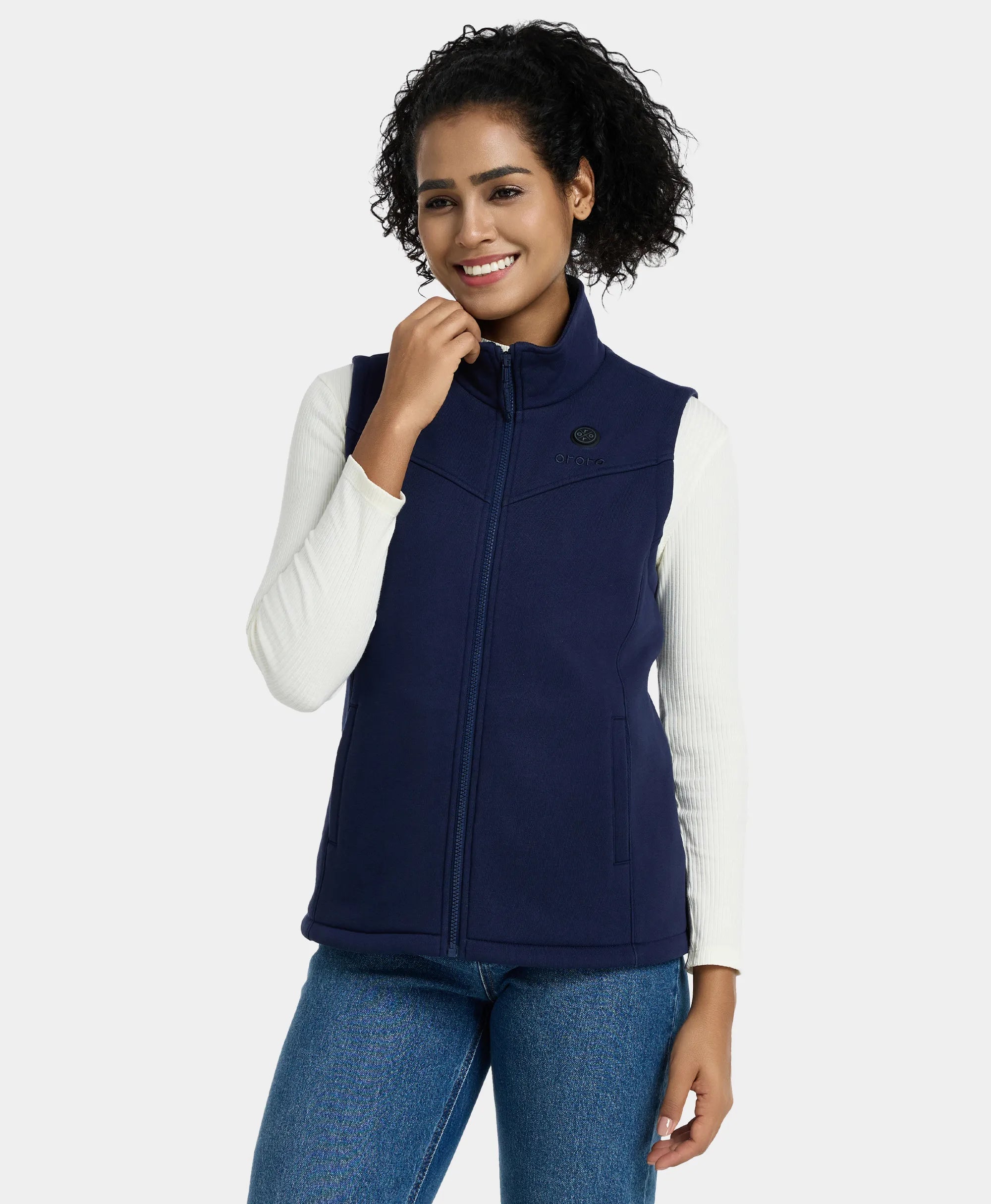 Final Sale - Women's Heated Fleece Vest, Thumbnail 30