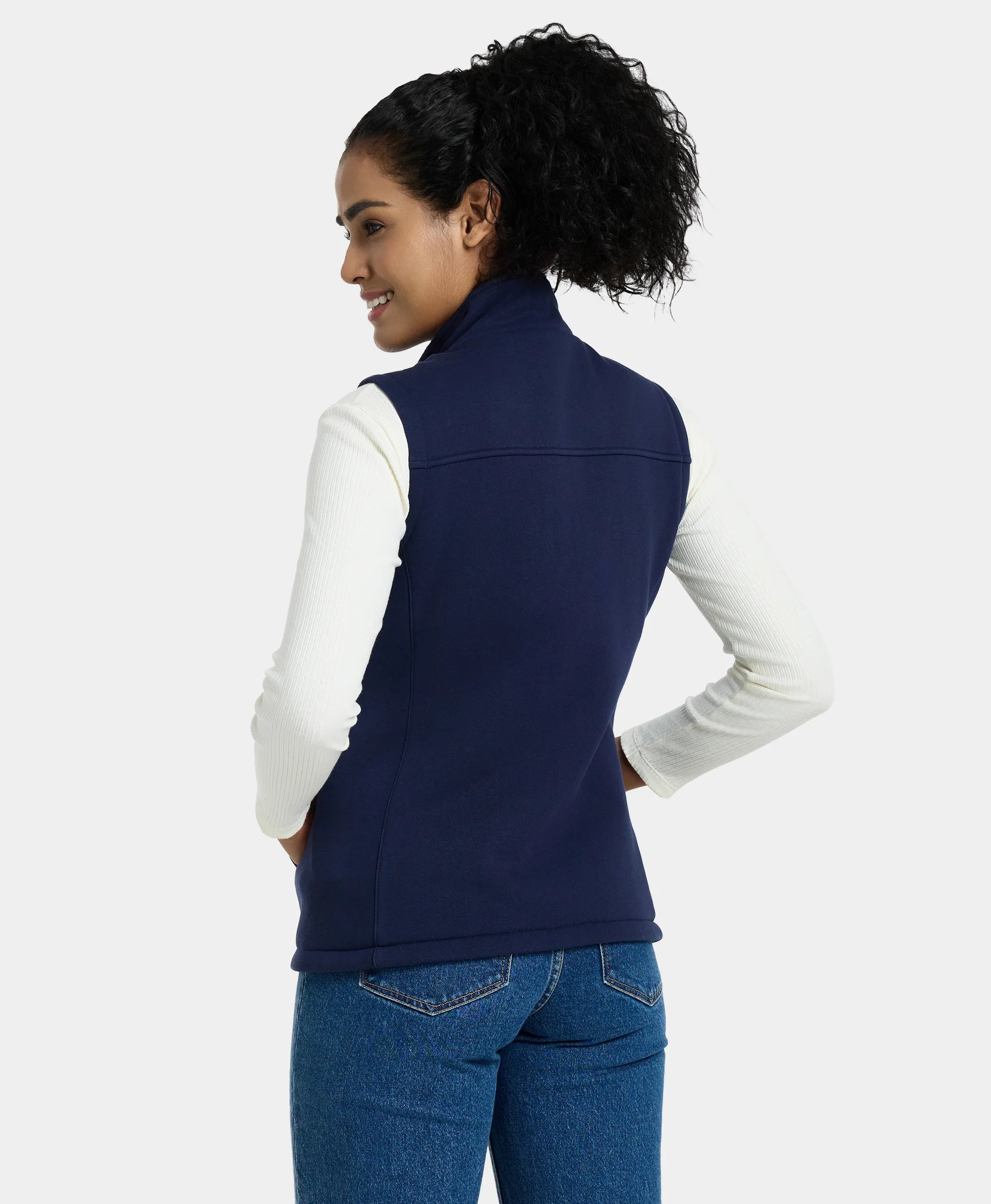 Final Sale - Women's Heated Fleece Vest, Thumbnail 31