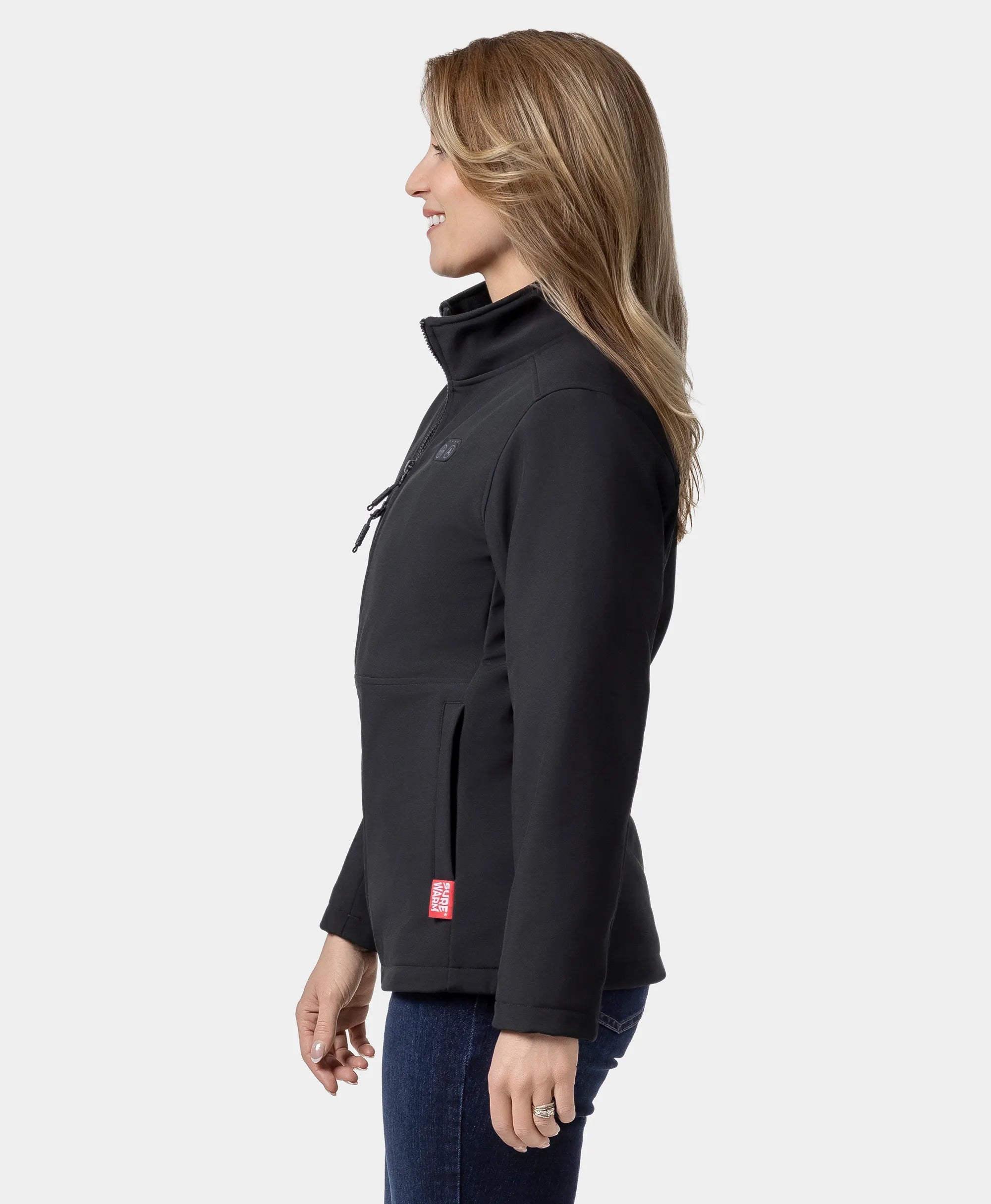 Maverick SureWarm® Women's 6-Zone Dual-Control Heated Softshell Jacket, Thumbnail 22