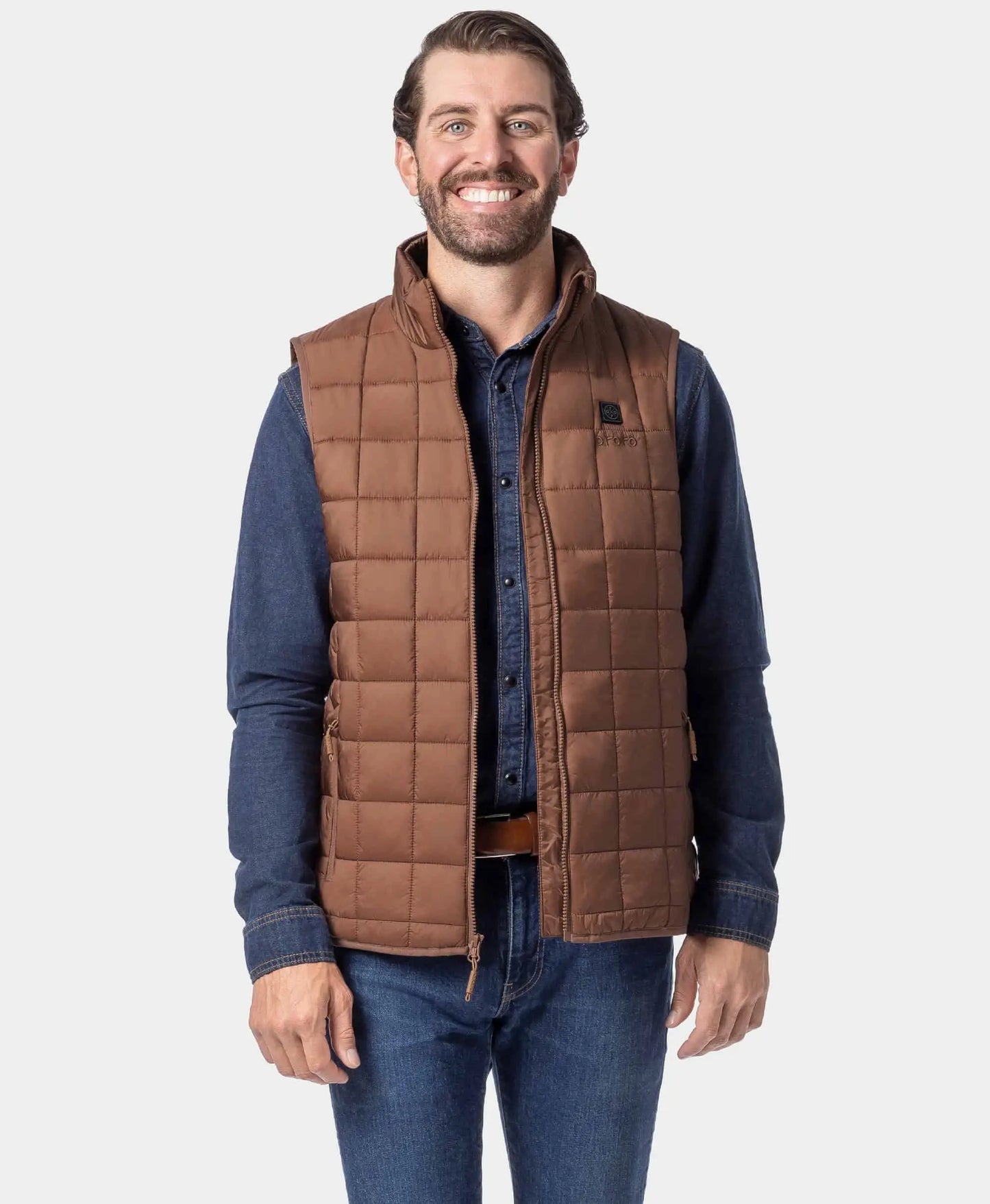 Prism Men's 4-Zone Quilted Heated Jacket