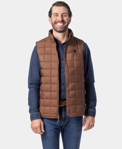 Prism Men's 4-Zone Quilted Heated Jacket