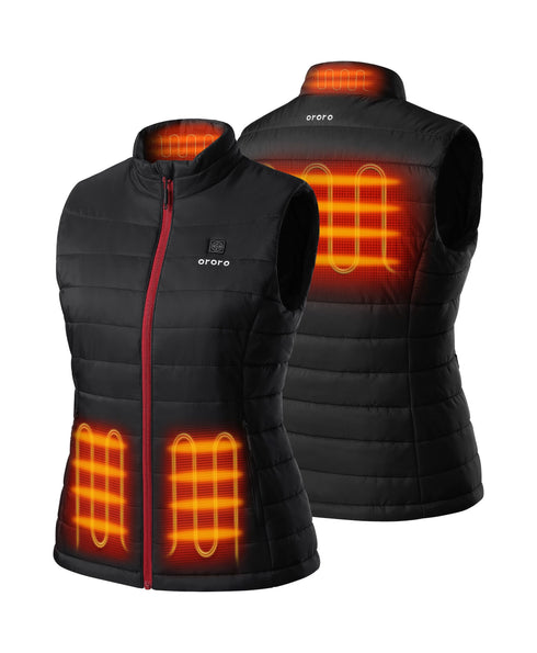 Women's Classic Heated Vest - Black ,view 2