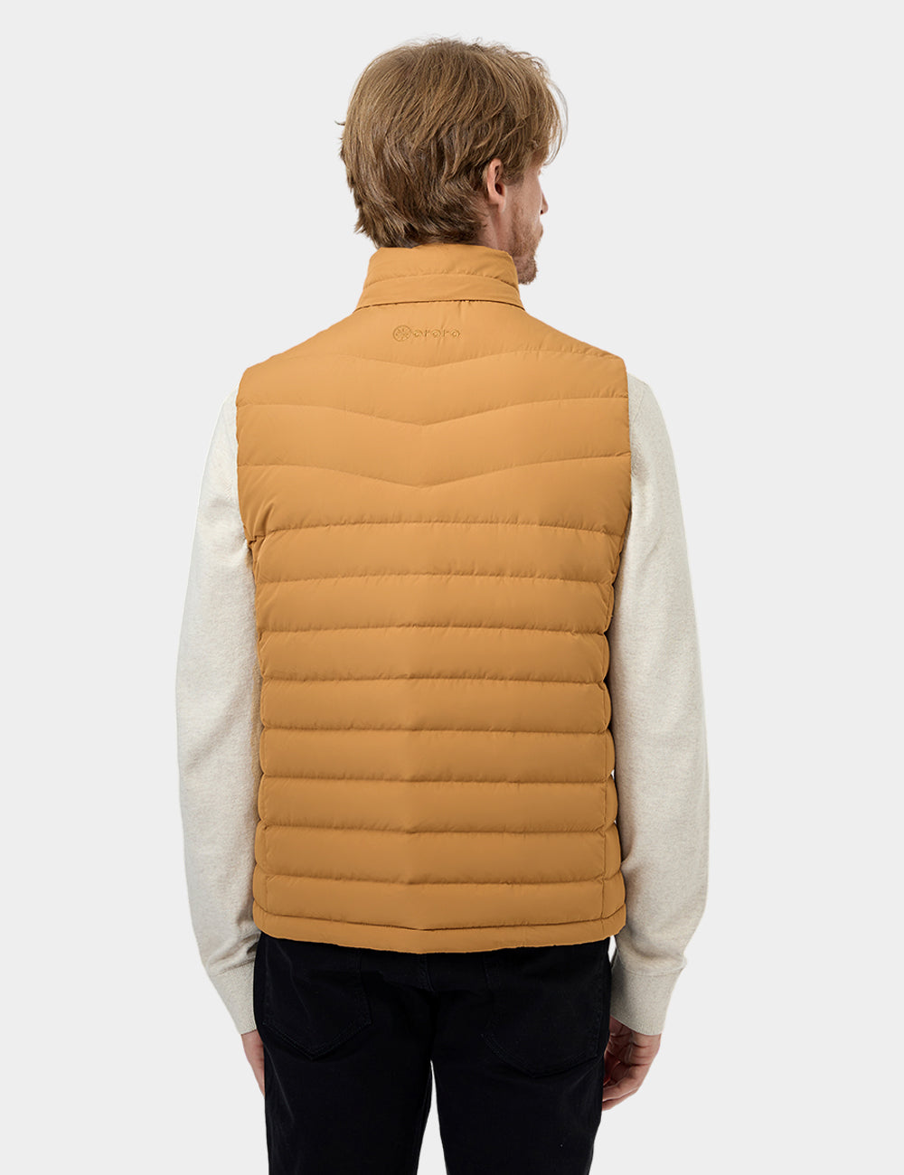 Men's Heated Lightweight Down Vest - All Colors, Thumbnail 15