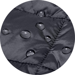 Water-resistant shell