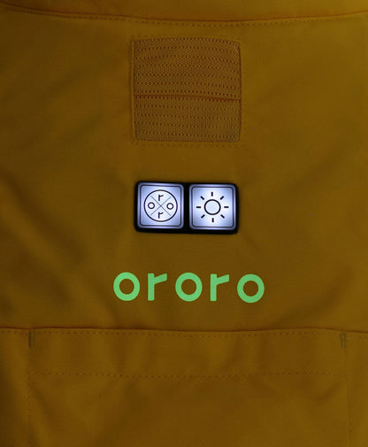 KOLDPWOOF 4-Zone Heated Dog Vest w/ LED Lights