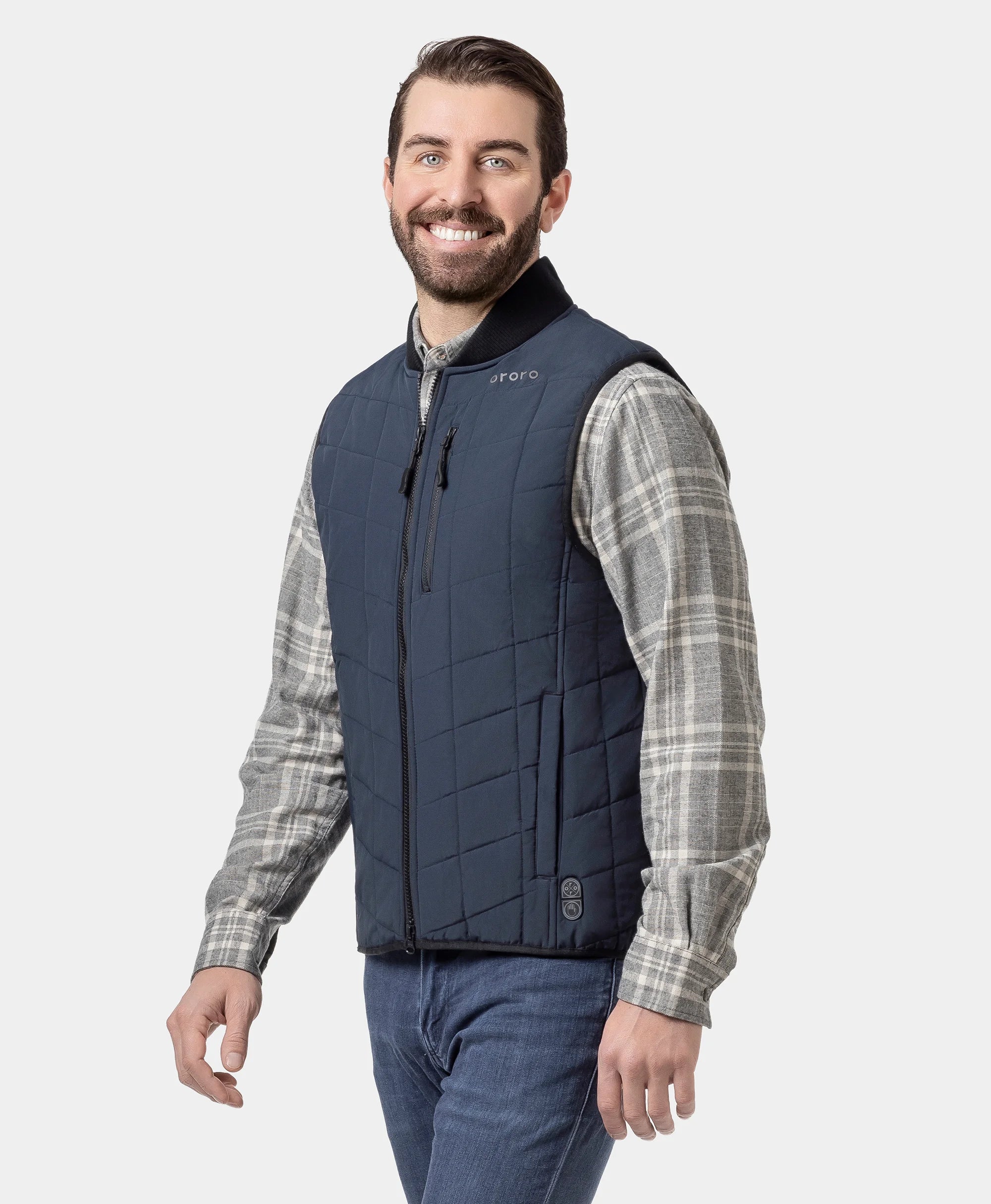 Scranton Men's 5-Zone Insulated Heated Bomber Vest, Thumbnail 4