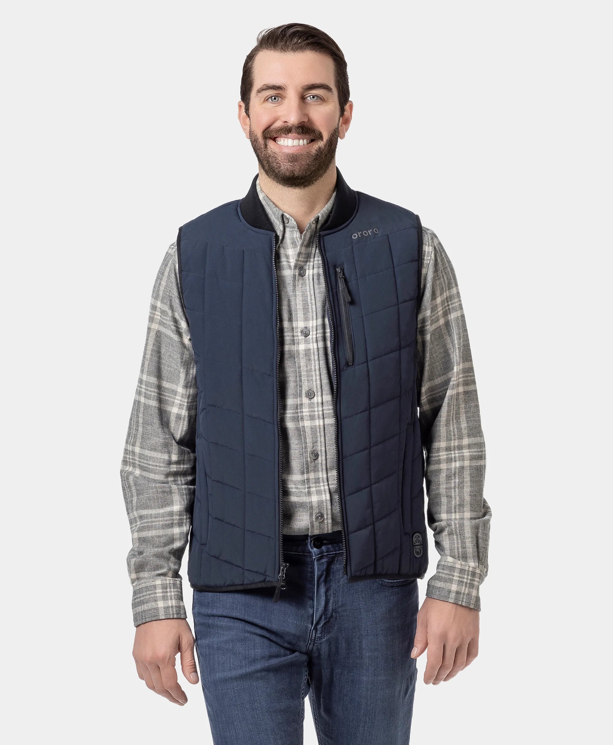 Scranton Men's 5-Zone Insulated Heated Bomber Vest, Thumbnail 5