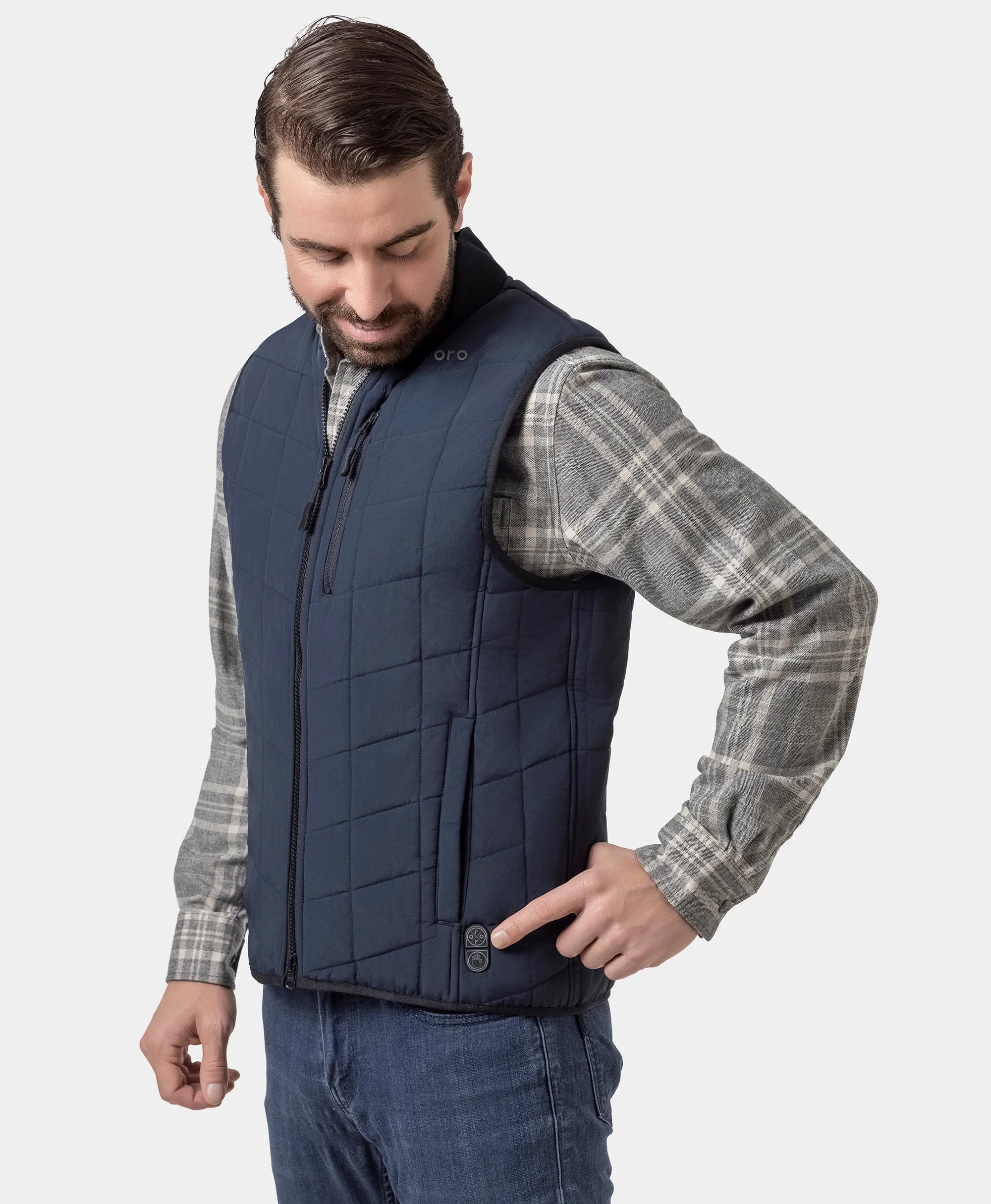 Scranton Men's 5-Zone Insulated Heated Bomber Vest, Thumbnail 6