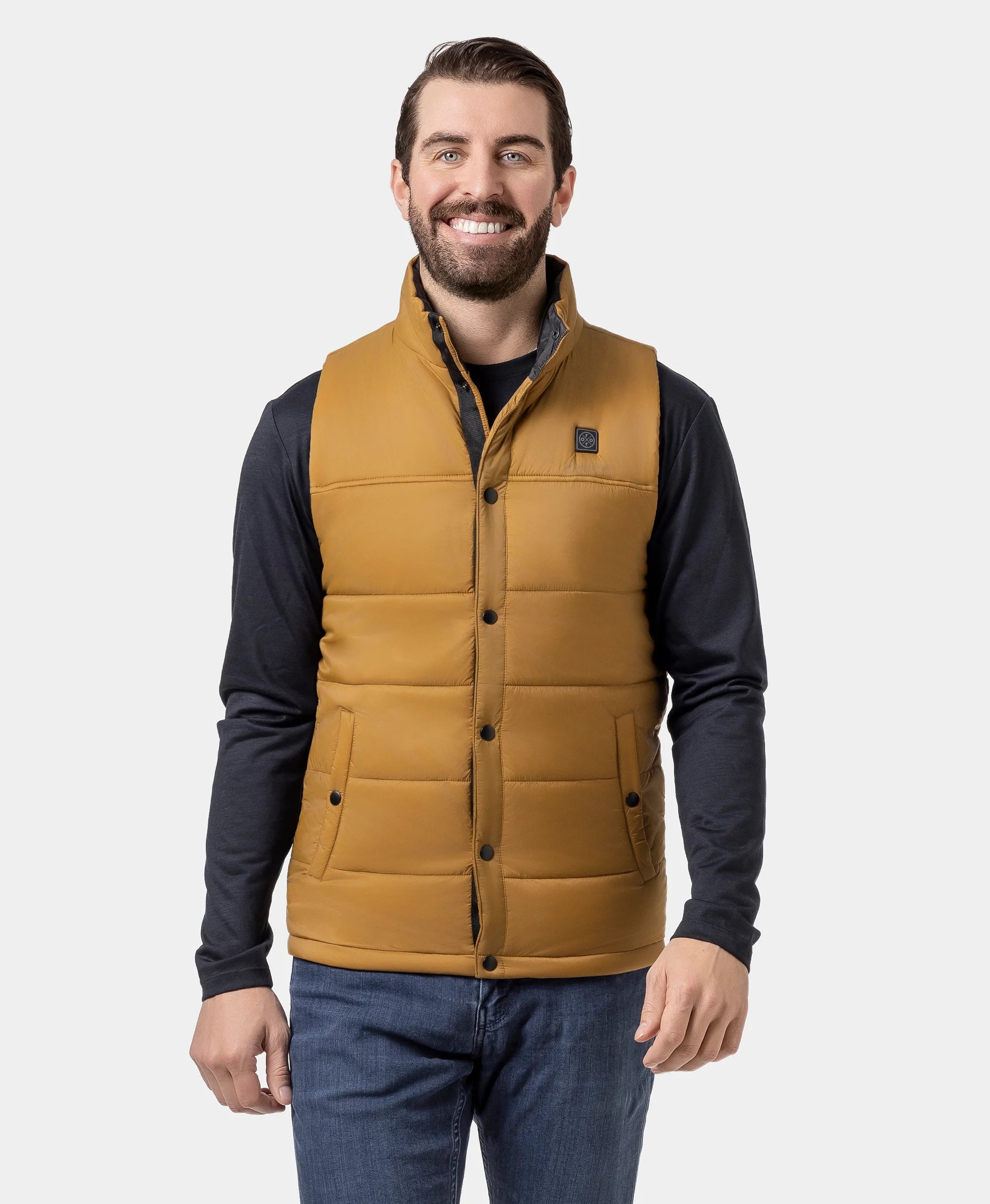 Final Sale - PuffLyte Men's 3-Zone Heated Lightweight Vest, Thumbnail 17