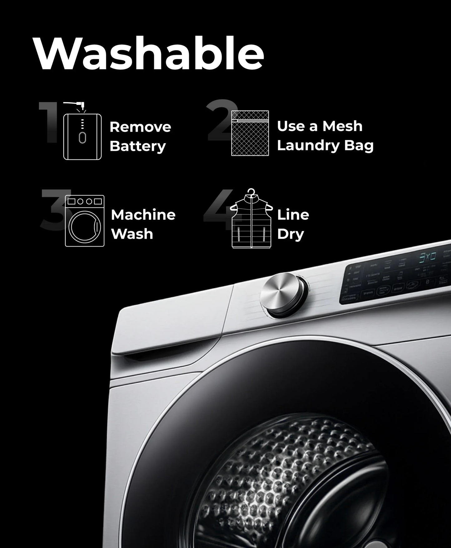 AeroPro Women's 8-Zone Packable Heated Down Jacket