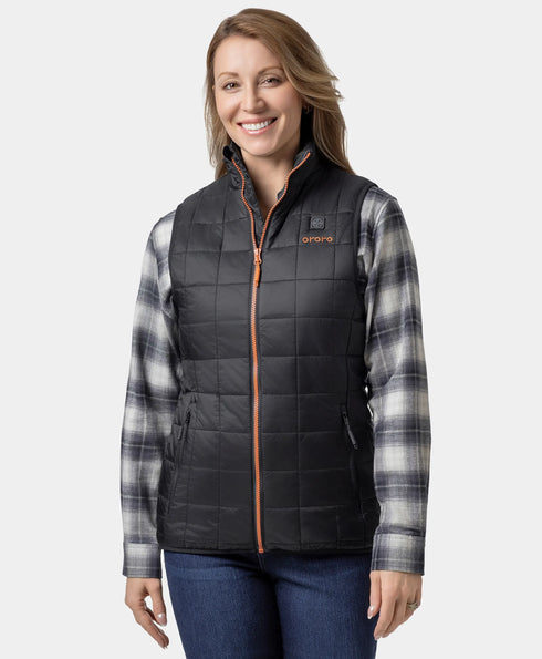 Prism Women's 4-Zone Quilted Heated Vest ,view 1